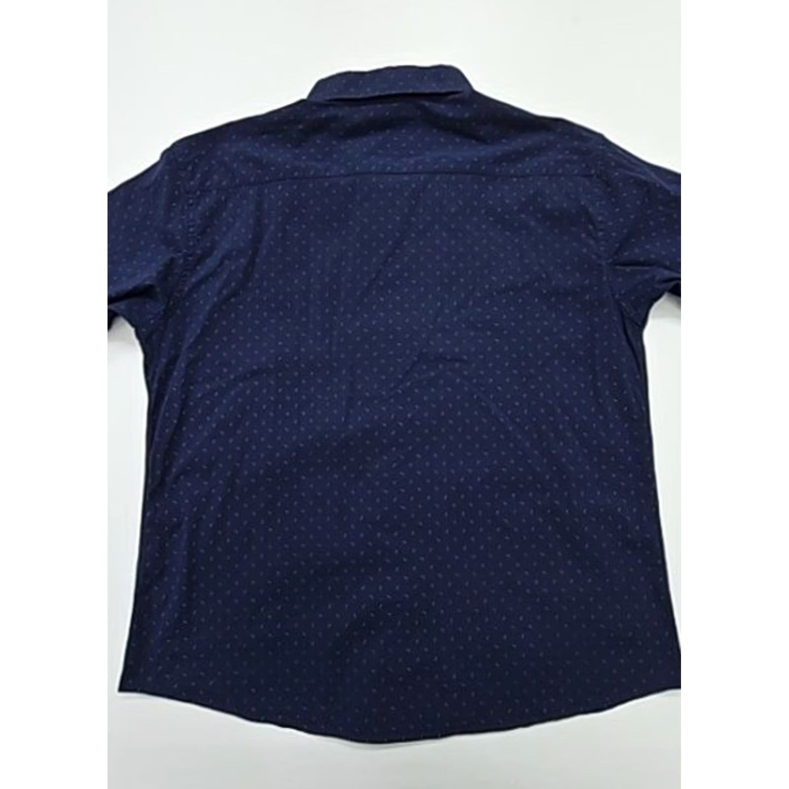 Tommy Hilfiger Tommy Hilfiger Men Navy Button-Down Shirt 3XL Regular Cotton Logo Shirt Mens 3XL Navy Logo Button-Up Size US XXL / EU 58 / 5 - 2 Thumbnail