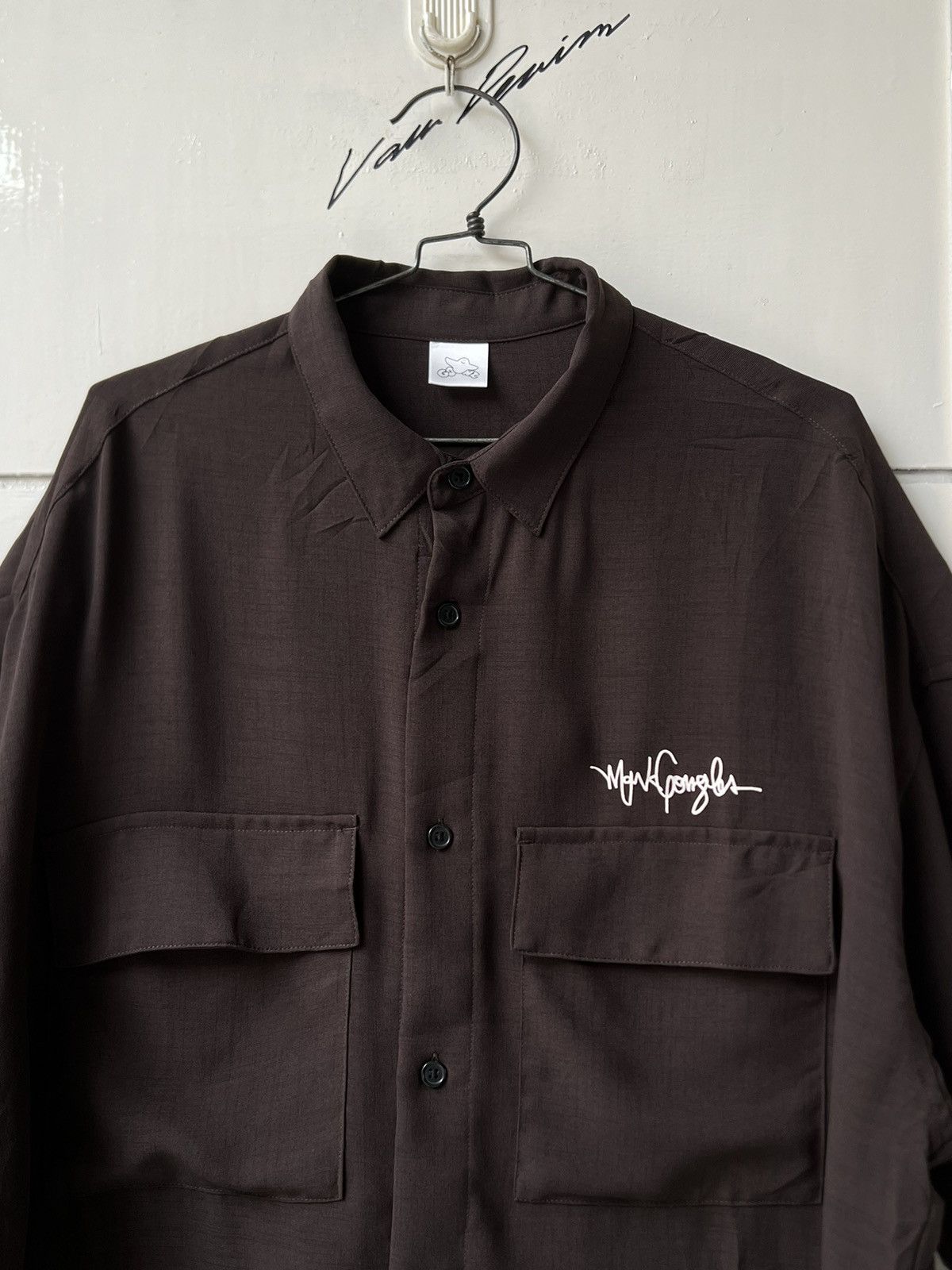 Other Mark Gonzales Brown Boxy Outer Shirt Size US XL / EU 56 / 4 - 11 Thumbnail