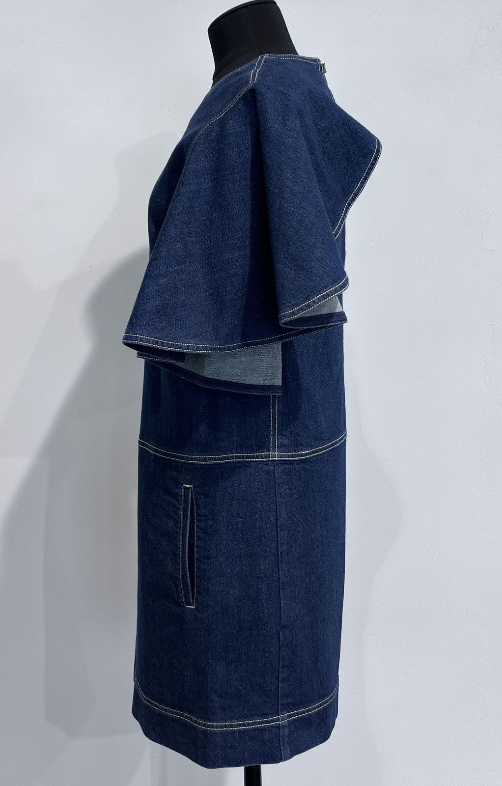 See by Chloe See by Chloe Dress Jean Blue Size S / US 4 / IT 40 - 2 Thumbnail
