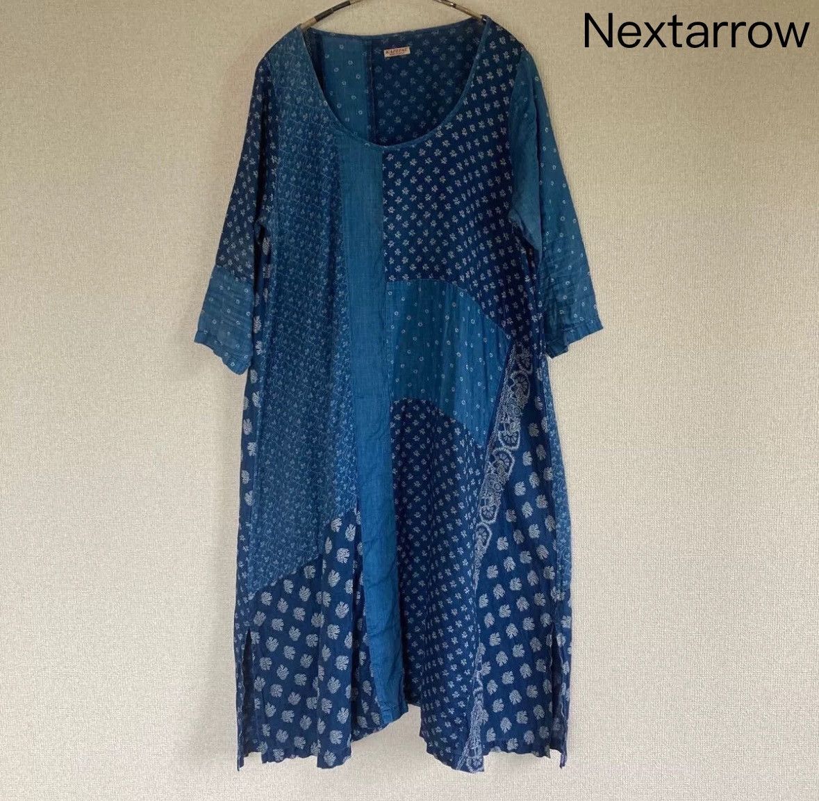 Kapital KAPITAL floral linen patchwork dress2412-Nextarrow Size S / US 4 / IT 40 - 1 Thumbnail