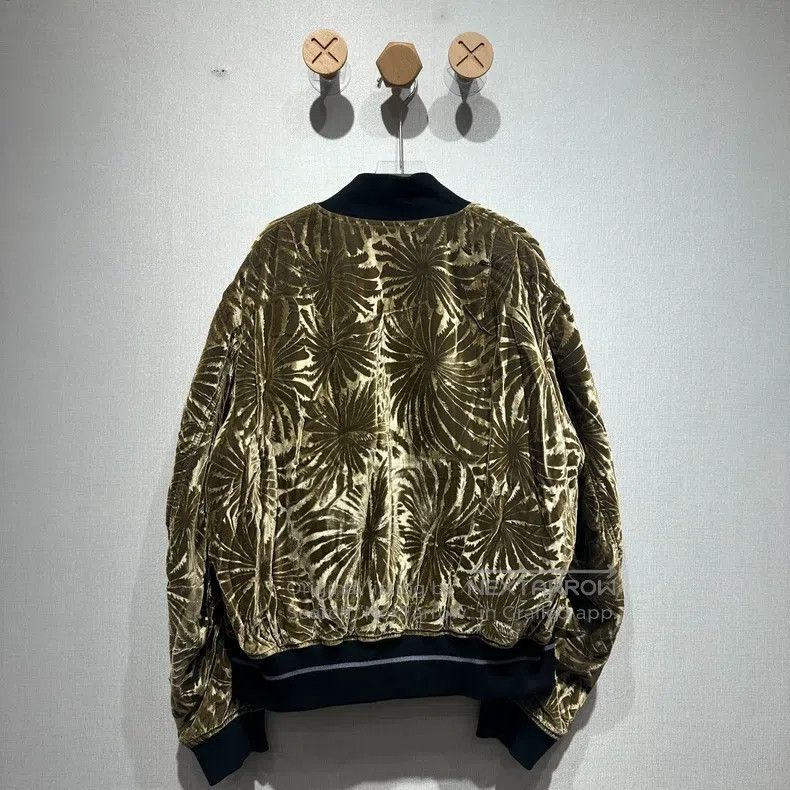 Haider Ackermann Haider Ackermann Gold Velvet Jacket Size US M / EU 48-50 / 2 - 2 Thumbnail