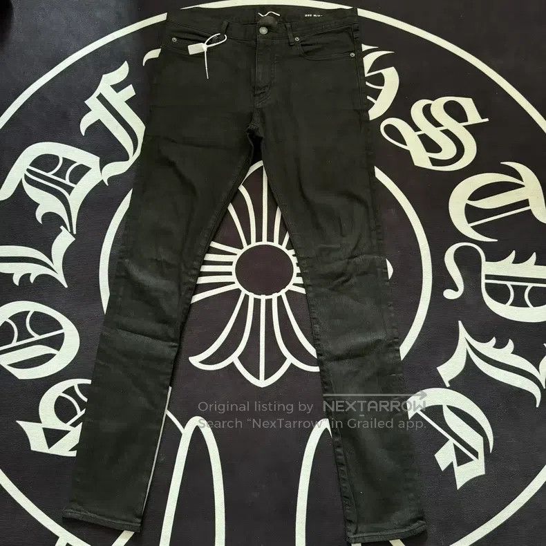 Saint Laurent Paris Saint Laurent Paris Waxed Basic Denim Jeans Size US 31 - 1 Thumbnail