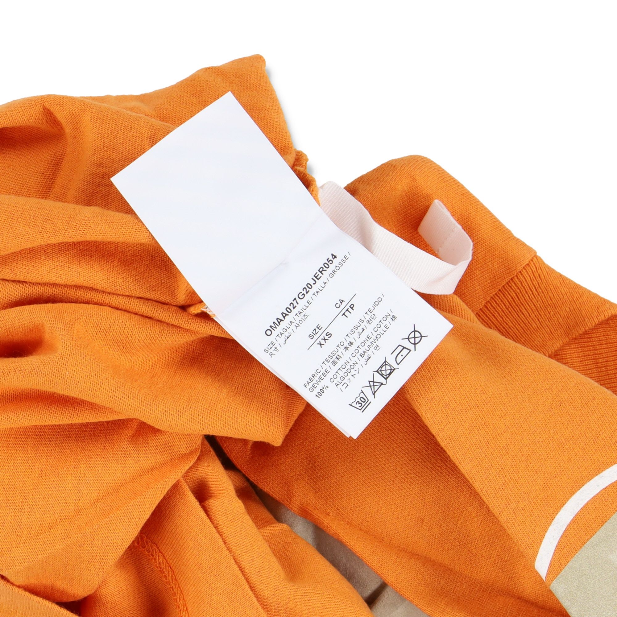 Off-White Orange Tape Arrows Logo T-Shirt Size XXS / US 00 / IT 34 - 5 Thumbnail