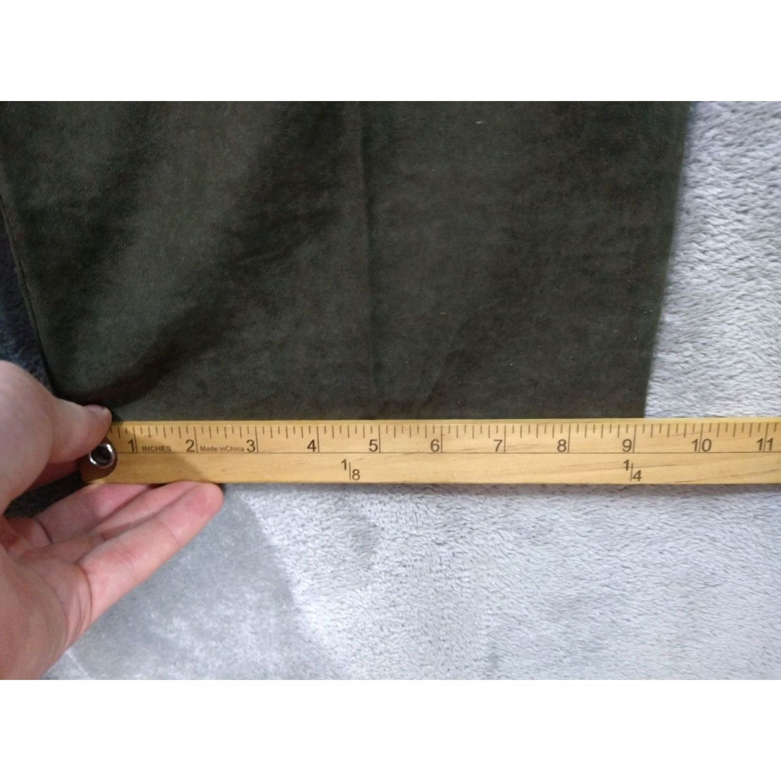 Orvis VINTAGE Orvis Dress Pants Mens 38 x 36 Green Watershed Buckskin Pleated Straight Leg Dress Pants Mens 38 Green Buckskin 90s Preppy Mens Size US 38 / EU 54 - 6 Thumbnail