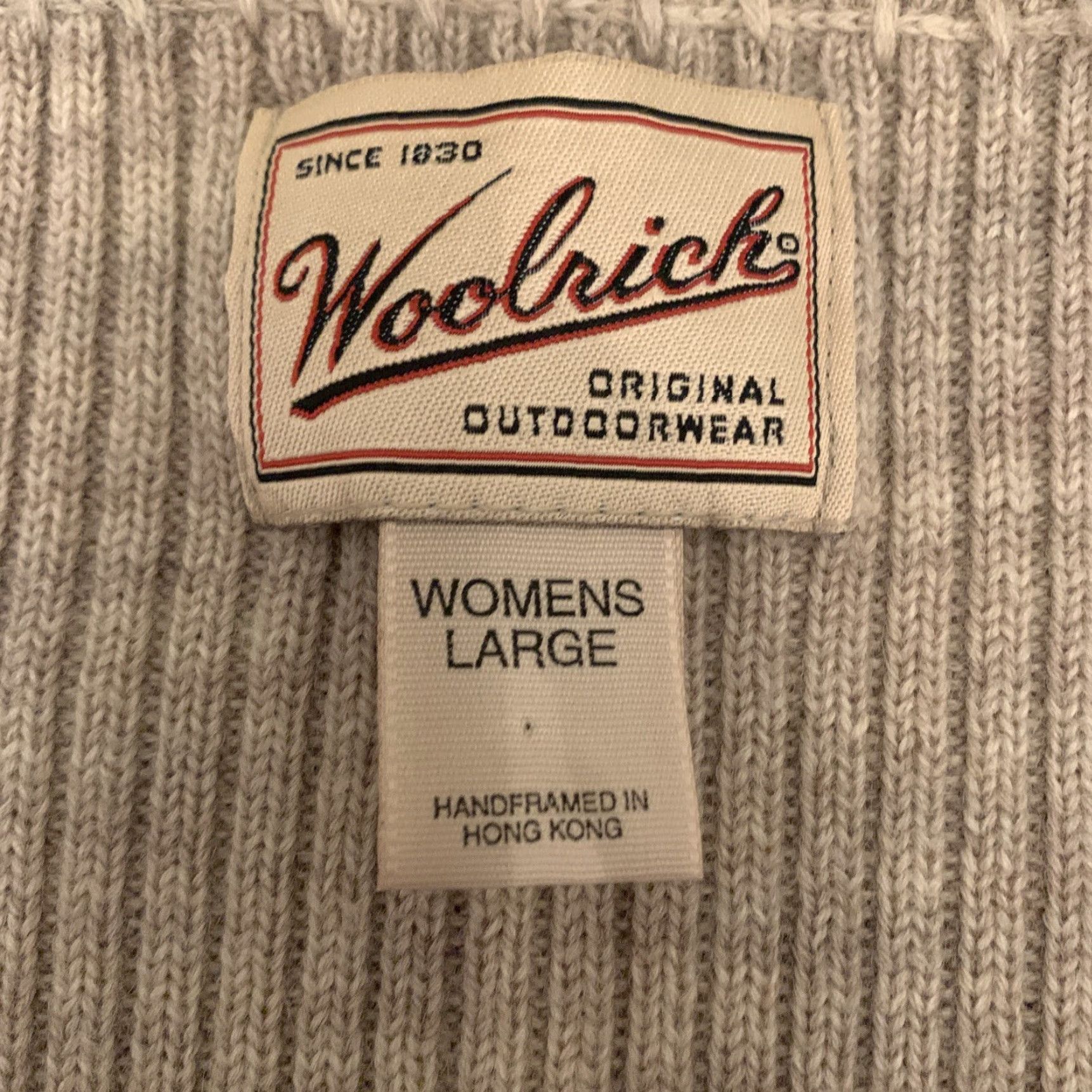 Vintage Woolrich Sweater Vest Womens Size L Blue Gray Wool Winter Snowflake Print V-Neck Geometric Tweed Embroidered Buttons Womens Size L / US 10 / IT 46 - 2 Thumbnail
