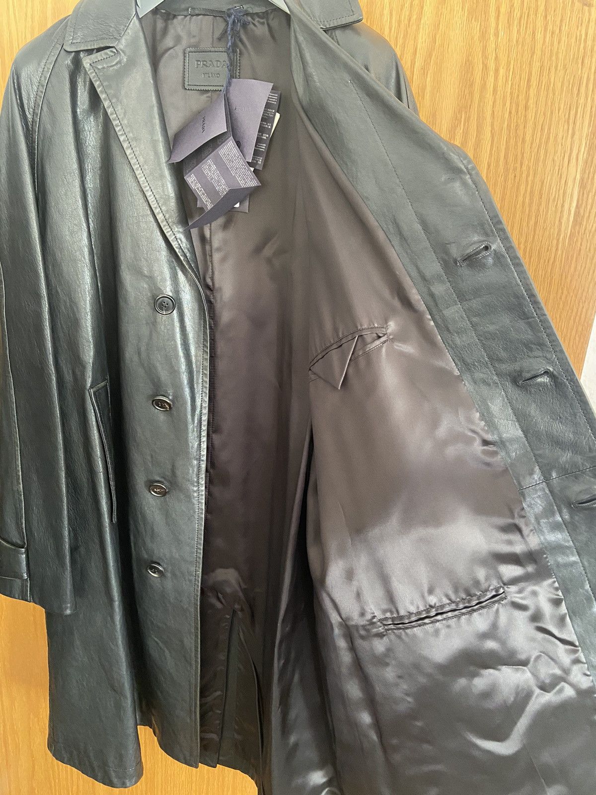 Prada Prada CAPPOTTO calfskin coat Size US M / EU 48-50 / 2 - 11 Thumbnail
