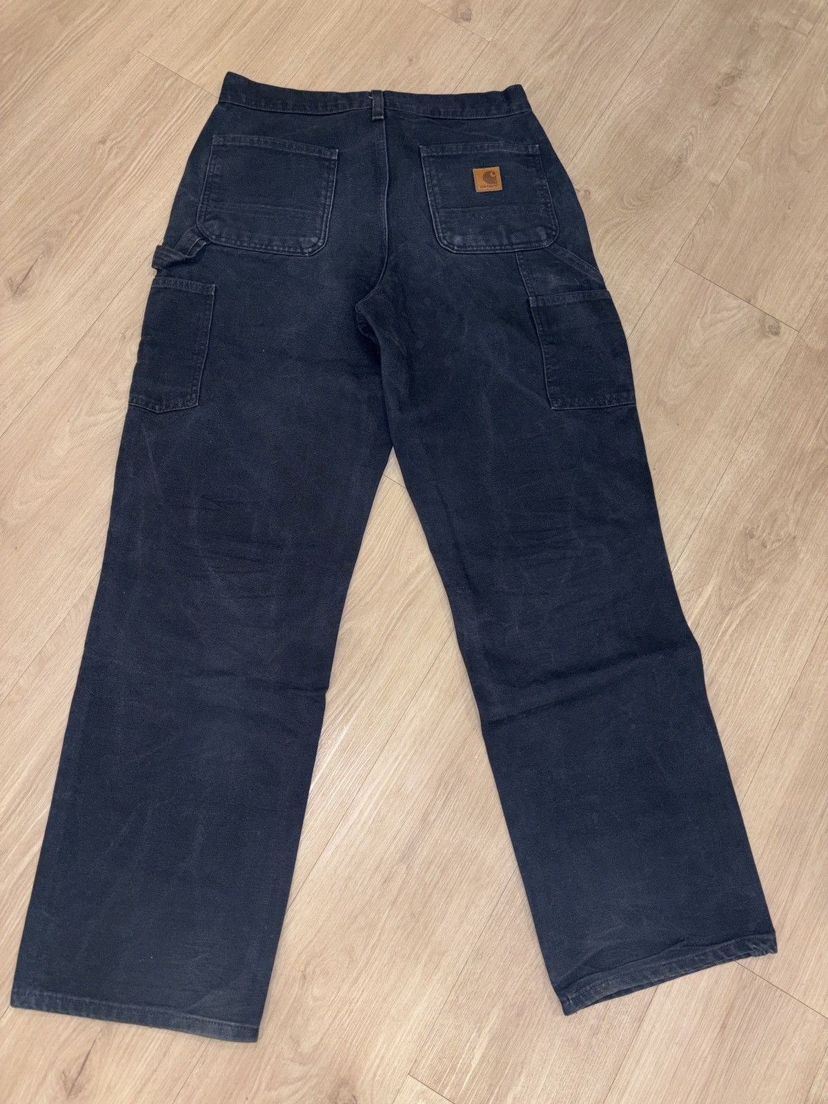 Carhartt Carhartt Navy pants workwear Size US 30 / EU 46 - 3 Thumbnail