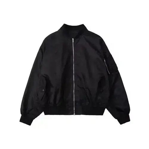 VIBE Skeleton Graphic Black Bomber Jacket Size US L / EU 52-54 / 3 - 3 Thumbnail