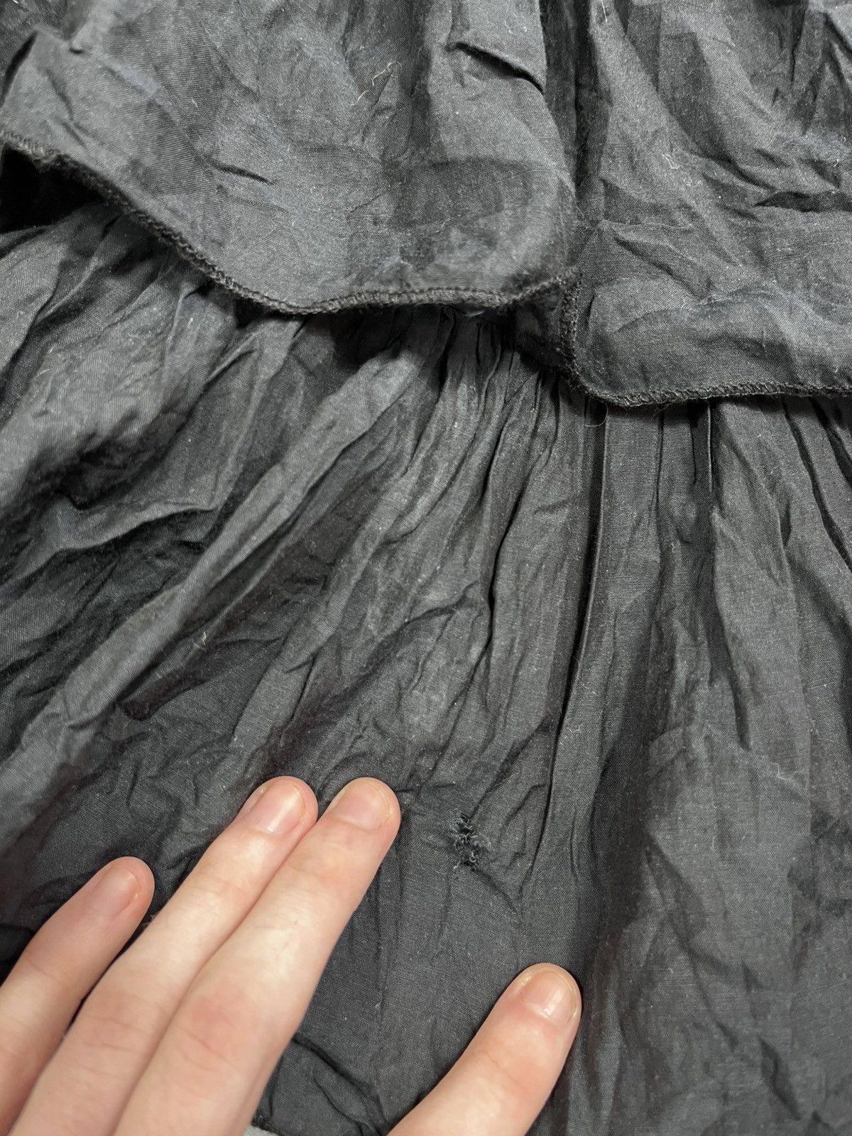 Other Vintage Y2K lush opium midi skirt punk avant garde UK18 Size 36" / US 14 / IT 50 - 5 Thumbnail