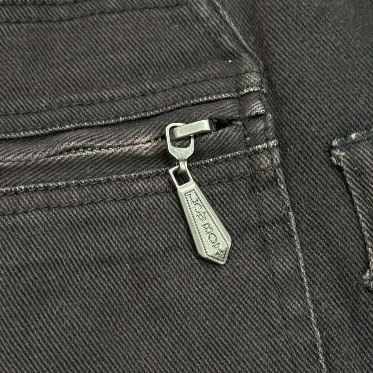 LOWBOX Lowbox Sunfaded Cargo Biker Denim Pants Size US 28 / EU 44 - 8 Thumbnail