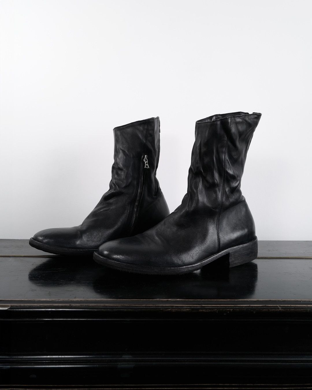 Other HORSE LEATHER BOOTS HB-2RZ-01 Size US 11.5 / EU 44-45 - 1 Thumbnail