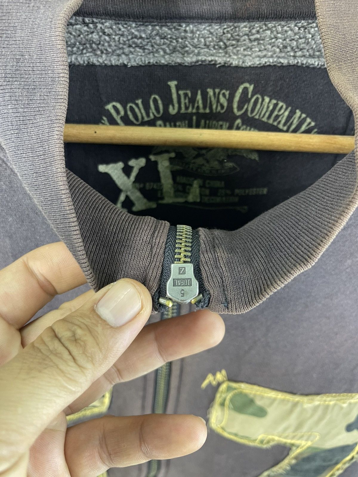 Ralph Lauren Vintage 90's Polo Ralph Lauren 67 Embroidered Zipper Size US XL / EU 56 / 4 - 8 Thumbnail