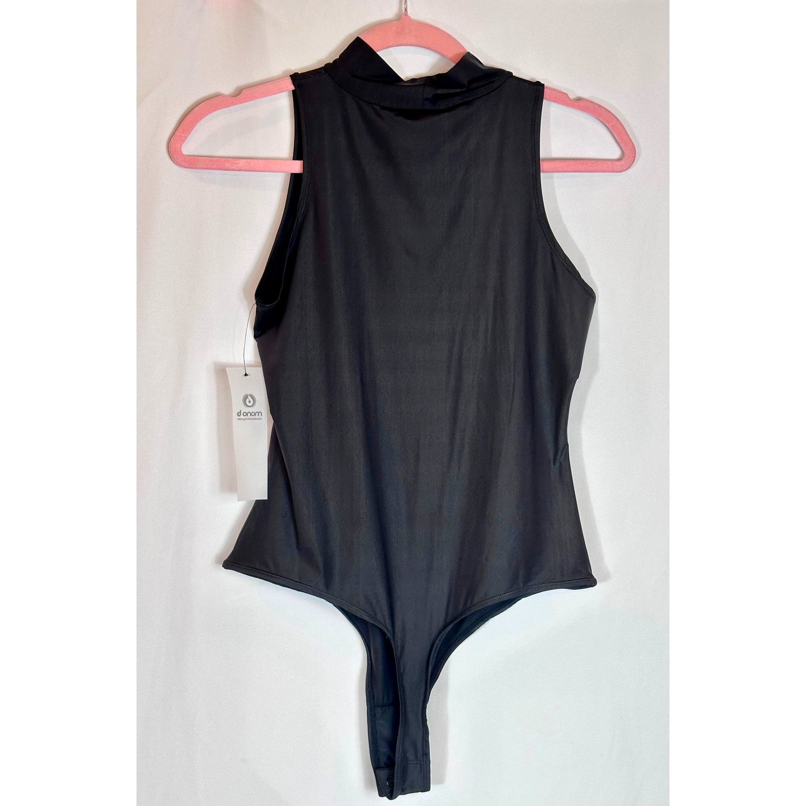 Other Mono b High Cowl Neck Sleeveless Bodysuit Black M Size M / US 6-8 / IT 42-44 - 5 Thumbnail