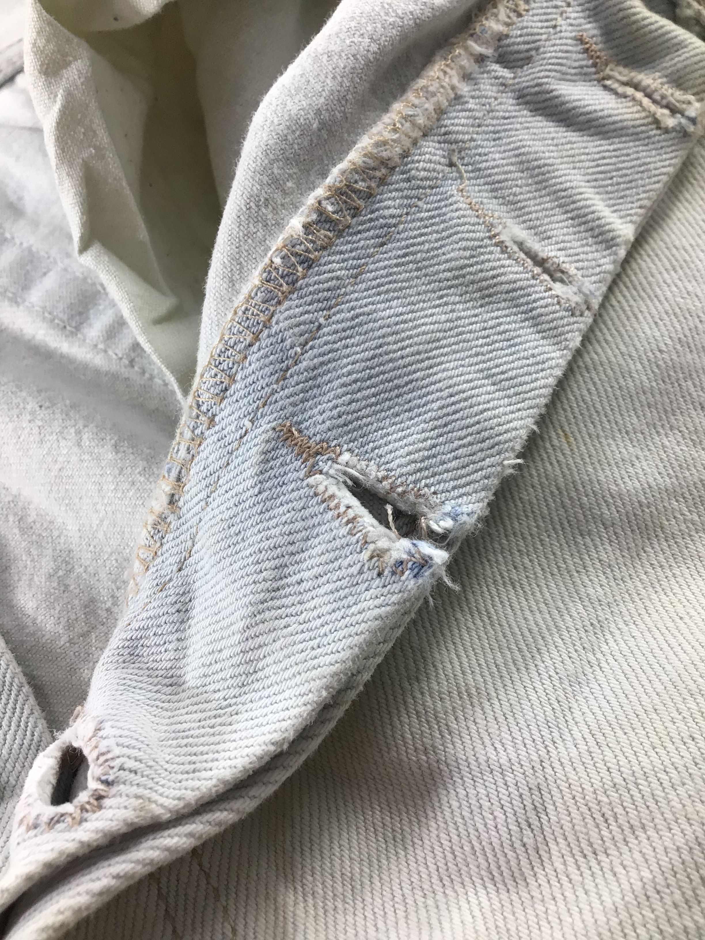 Levi's Vintage 90s Levis 501 Jeans-J805 Size US 35 - 9 Thumbnail