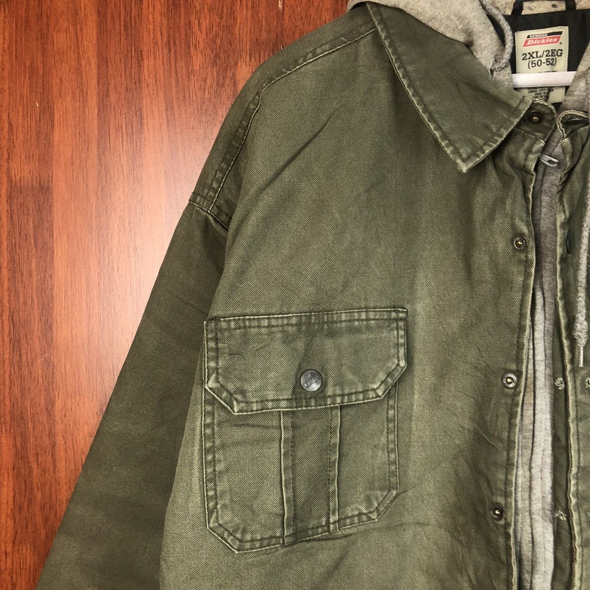 Dickies Genuine Dickies Multipocket Green Parkas Hoodie #7503 Size US XXL / EU 58 / 5 - 4 Thumbnail