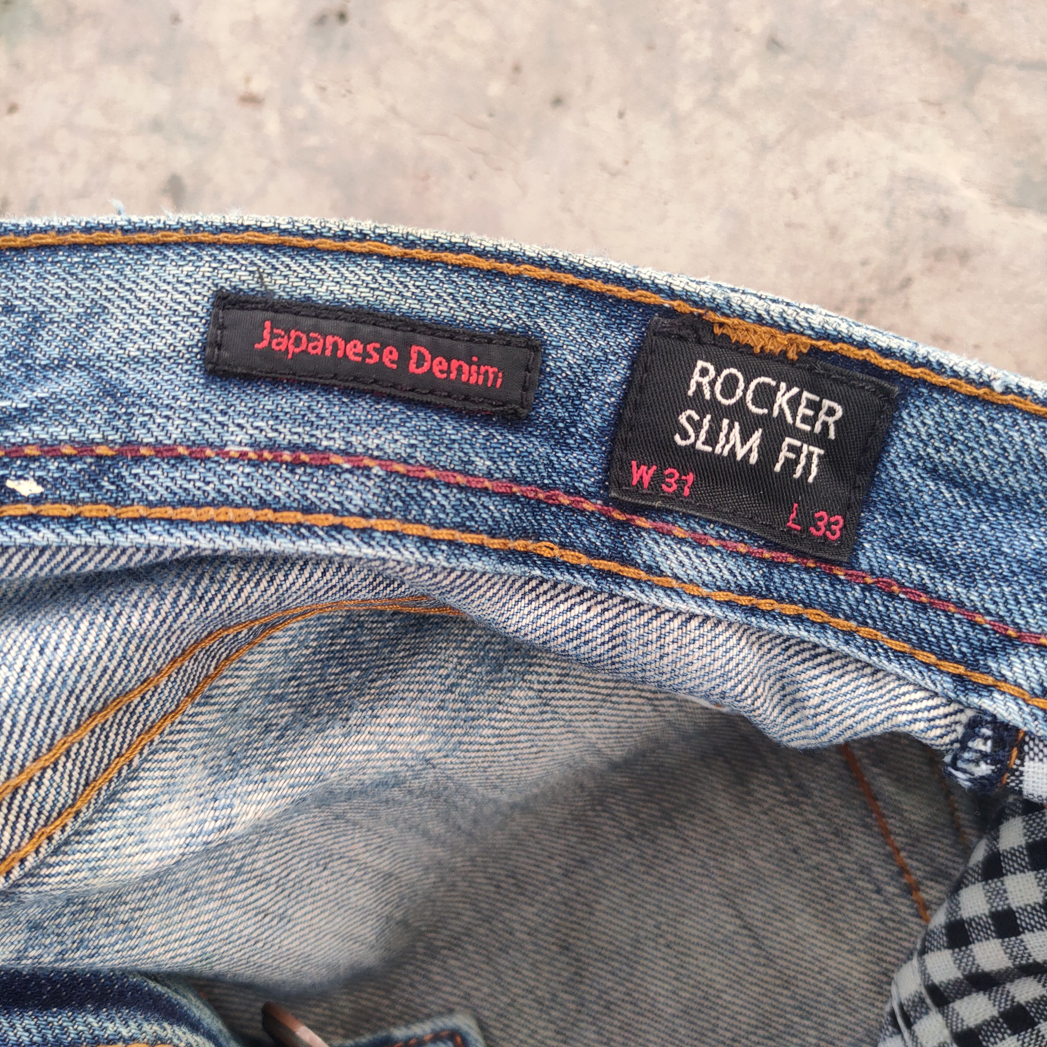 Cult Of Individuality VINTAGE CULT SALVAGE RUSTY FADED DENIM JEANS PANTS Size US 33 - 16 Thumbnail