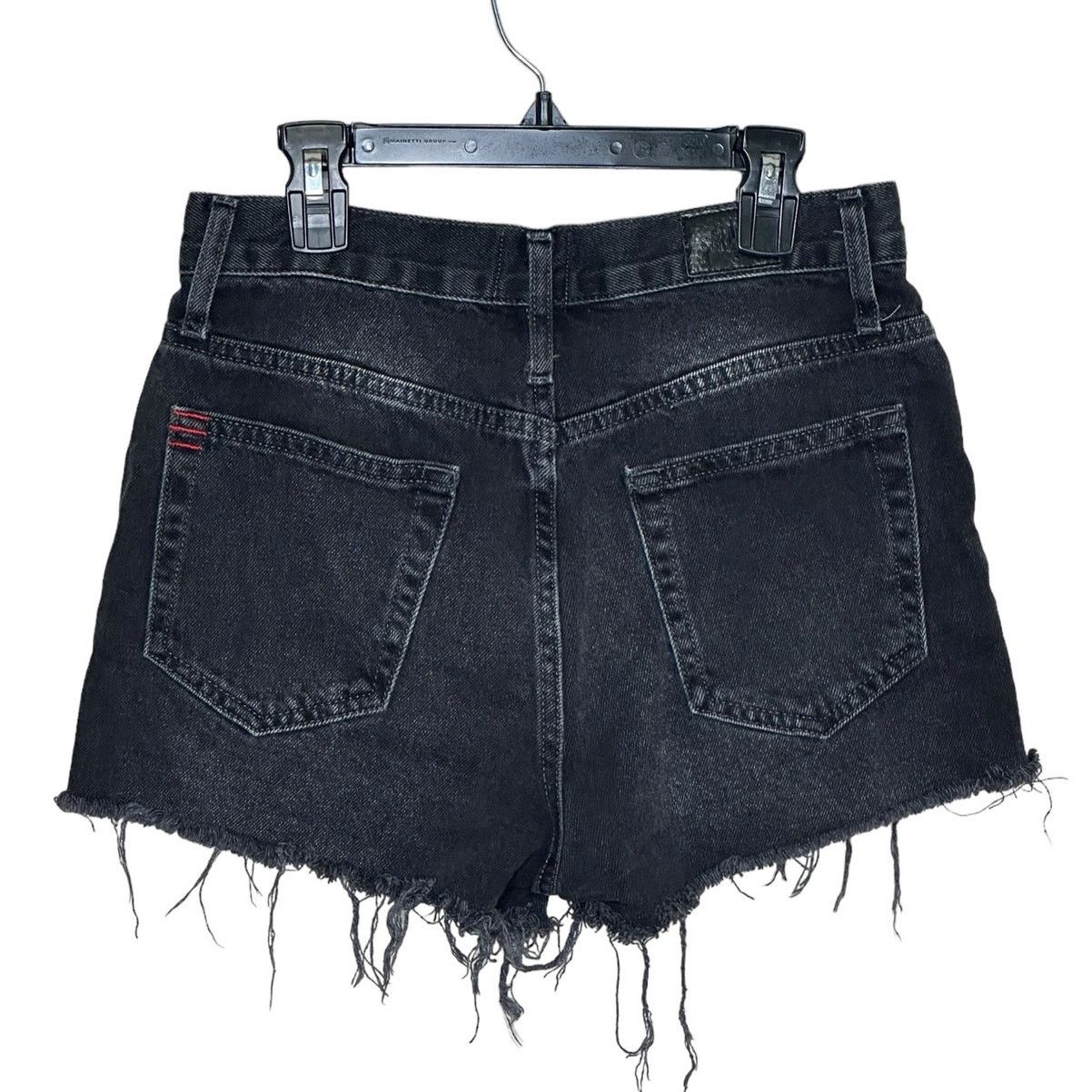 Bdg BDG black denim raw hem shorts size 26 Size 28" / US 6 / IT 42 - 6 Thumbnail