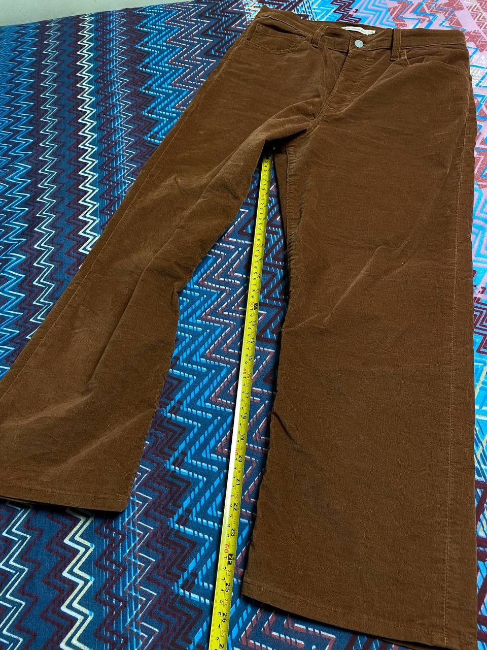 Levi's vintage denim pants brown Levi's premium Y2K streetwear Size US 31 - 11 Thumbnail