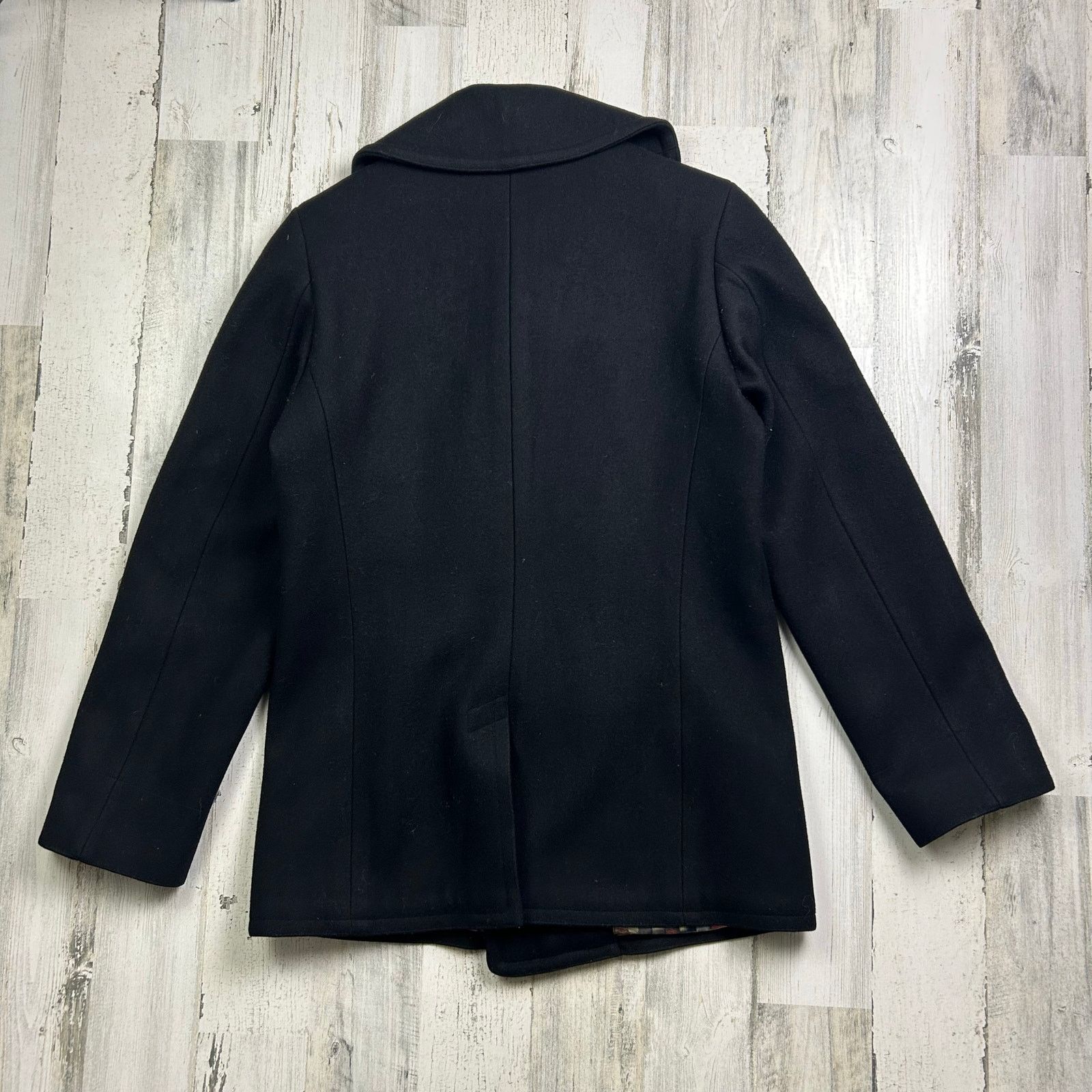 Original Penguin × Vintage Penguin by Munsingwear Black Wool Peacoat Size US M / EU 48-50 / 2 - 8 Thumbnail