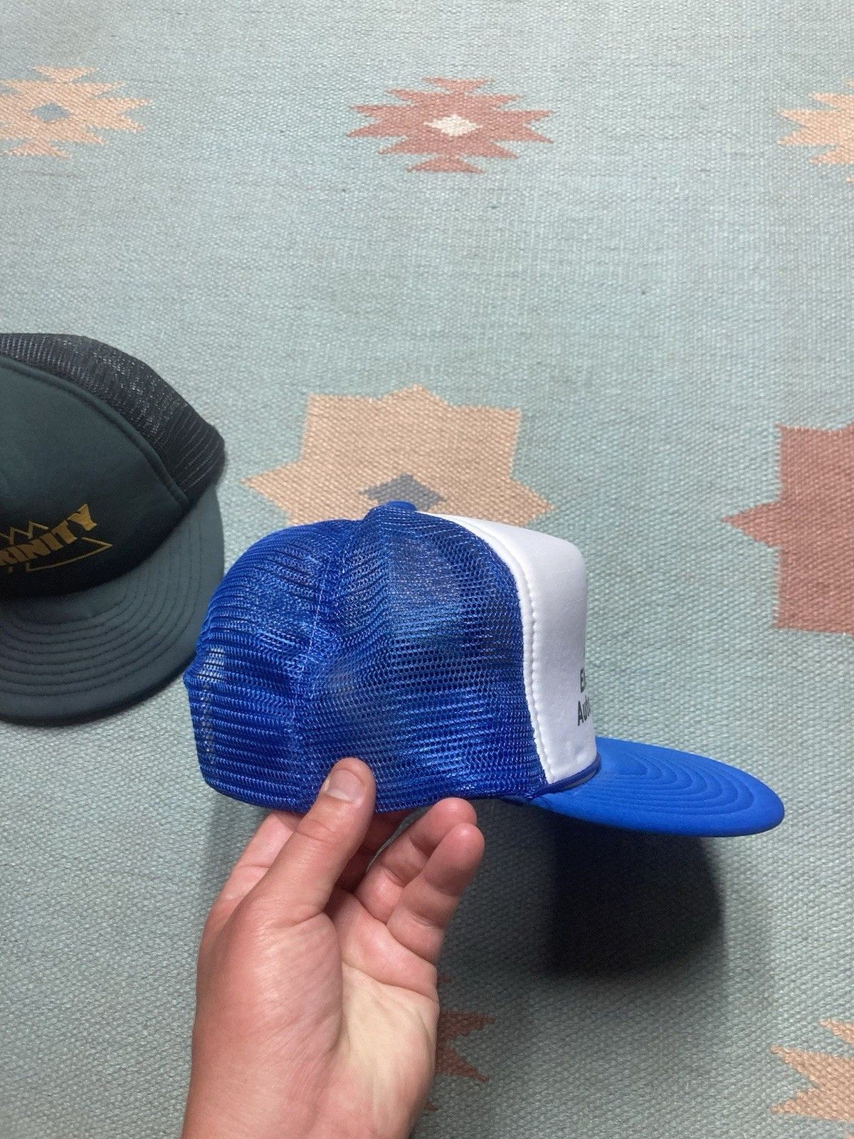Vintage Vintage trucker hat DBCS ElectroCom automation SnapBack blue Size ONE SIZE - 7 Thumbnail