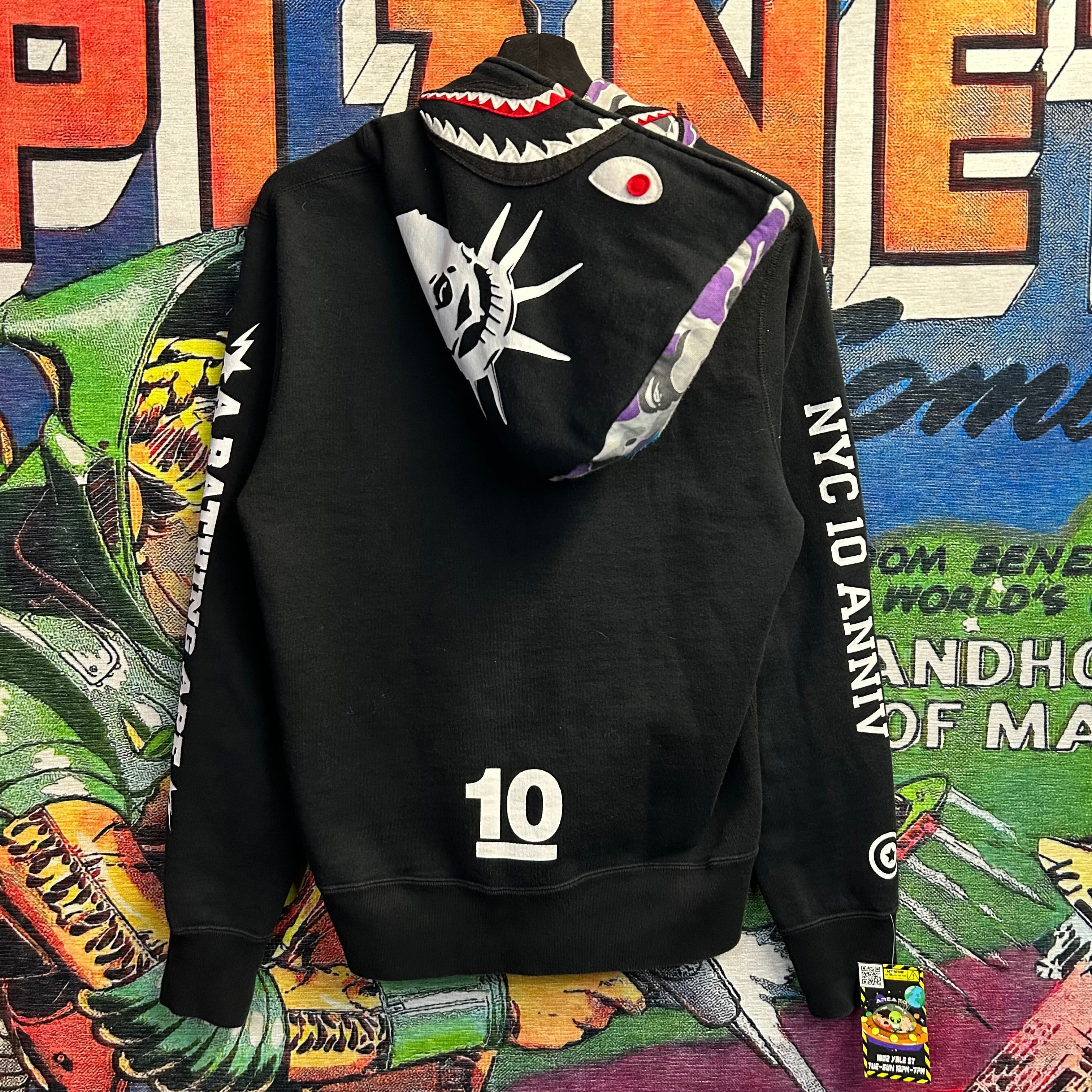 Bape 10th anniversary online hoodie