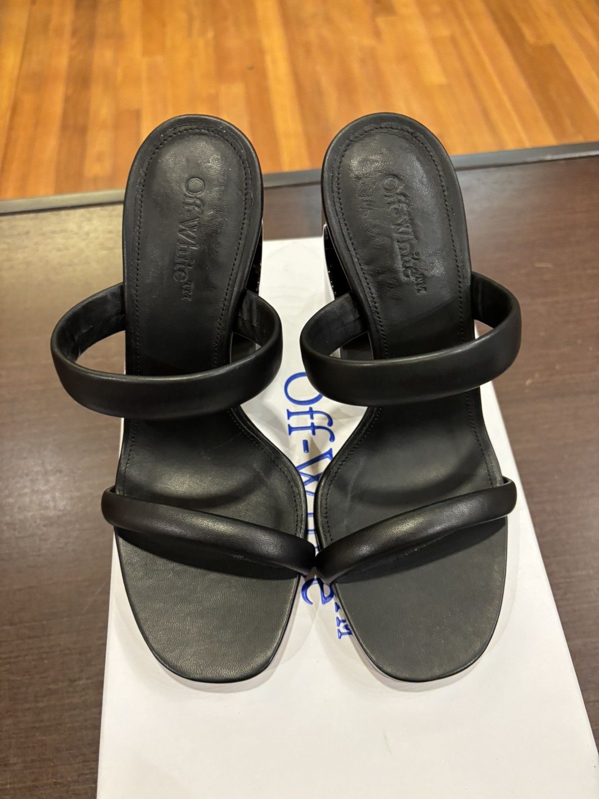 Off-White Off White Wedge Heels Size US 5 / IT 35 - 4 Thumbnail