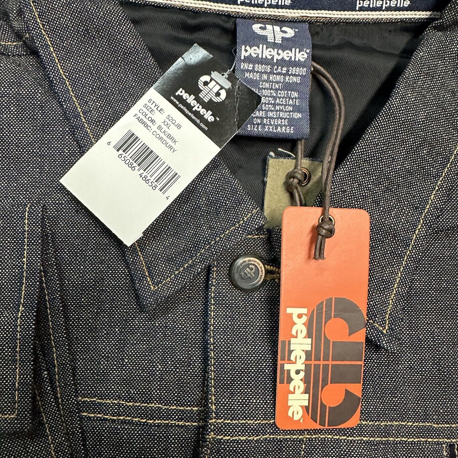 Fubu × JNCO × Pelle Pelle NWT Vintage Pelle Pelle Baggy Patchwork Full Set NEW Size US XXL / EU 58 / 5 - 6 Thumbnail
