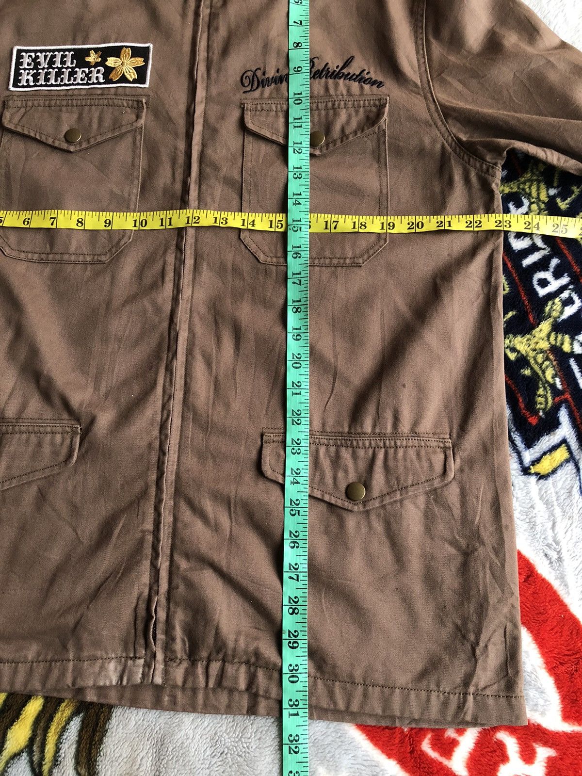 Japanese Brand Vintage Divine Retribution Embroided Ninja Girl Rare Jacket Size US XL / EU 56 / 4 - 10 Thumbnail