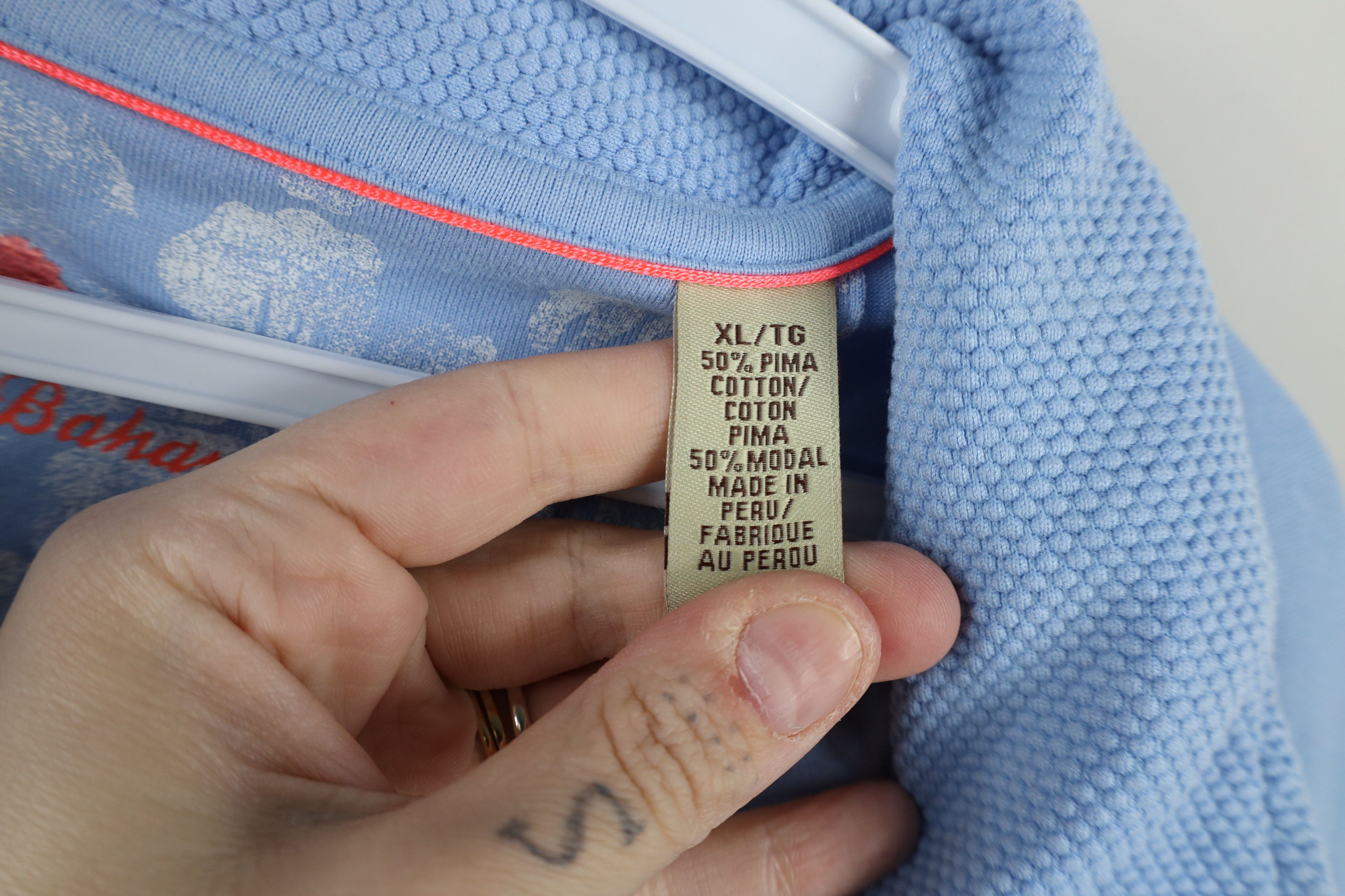 Tommy Bahama × Vintage Tommy Bahama Cotton Lightweight Half Zip Pullover Jacket Size US XL / EU 56 / 4 - 5 Thumbnail