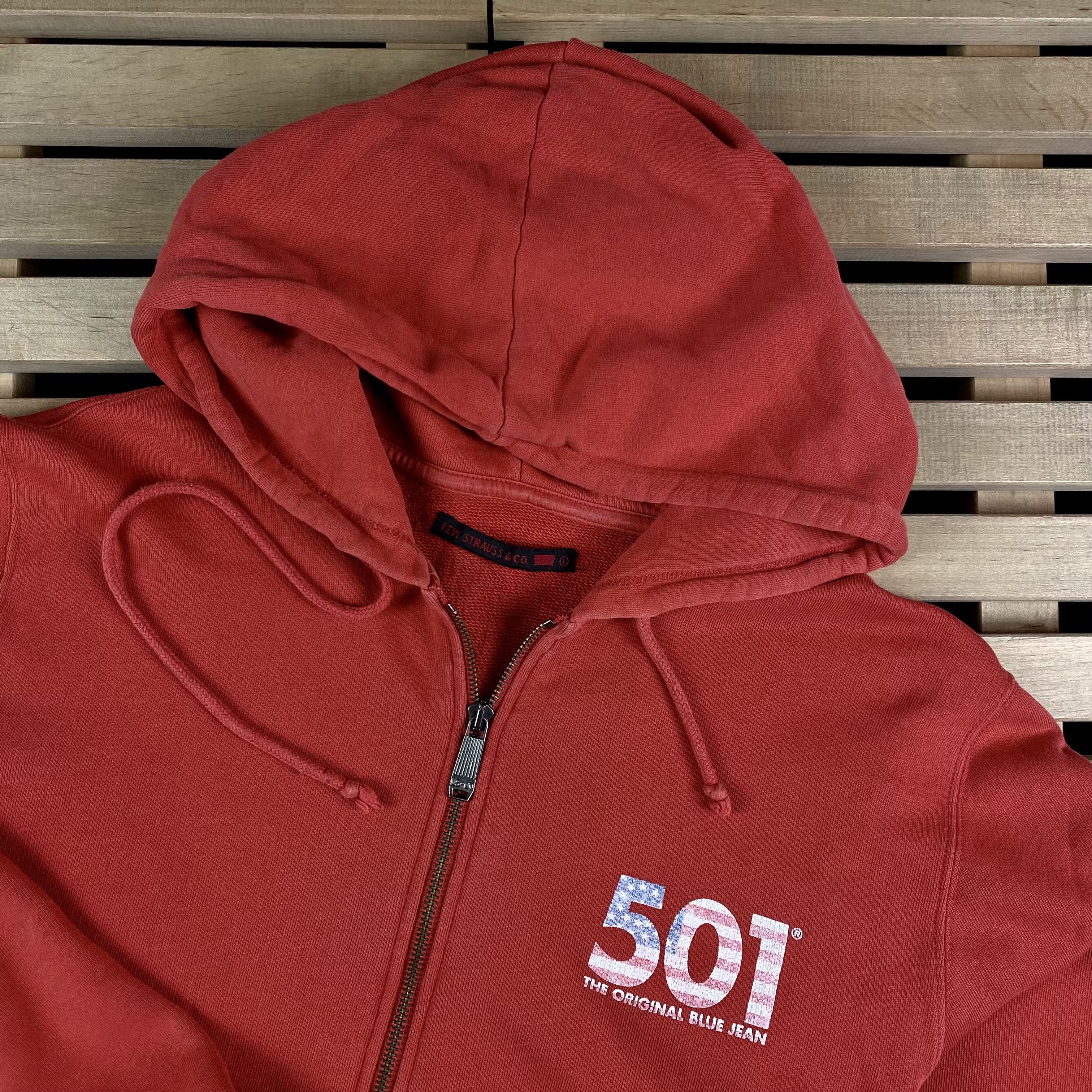 Levi's × Levi's Vintage Clothing × Vintage Mens Levi’s Vintage Zip Hoodie Size L Size US L / EU 52-54 / 3 - 2 Thumbnail