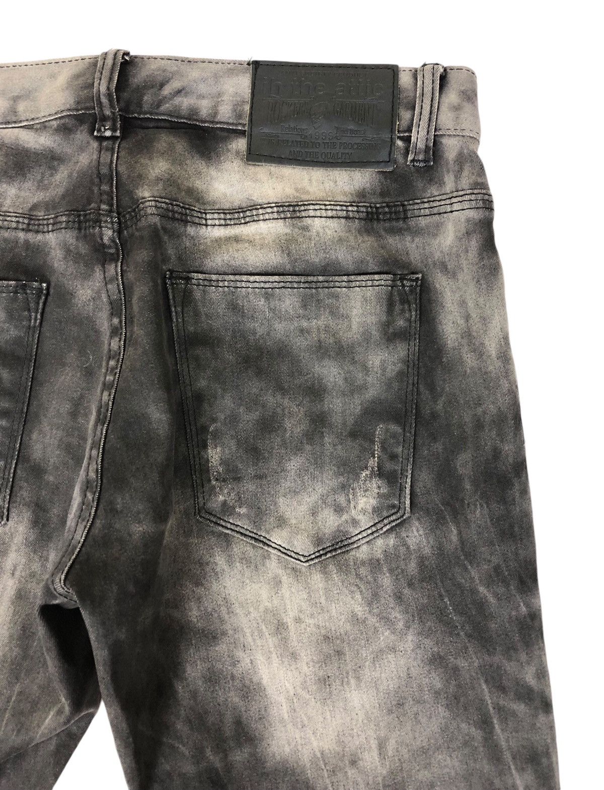 Hysteric Glamour Japanese Brand In The Attic Acid Wash Denim Jeans Size US 31 - 9 Thumbnail