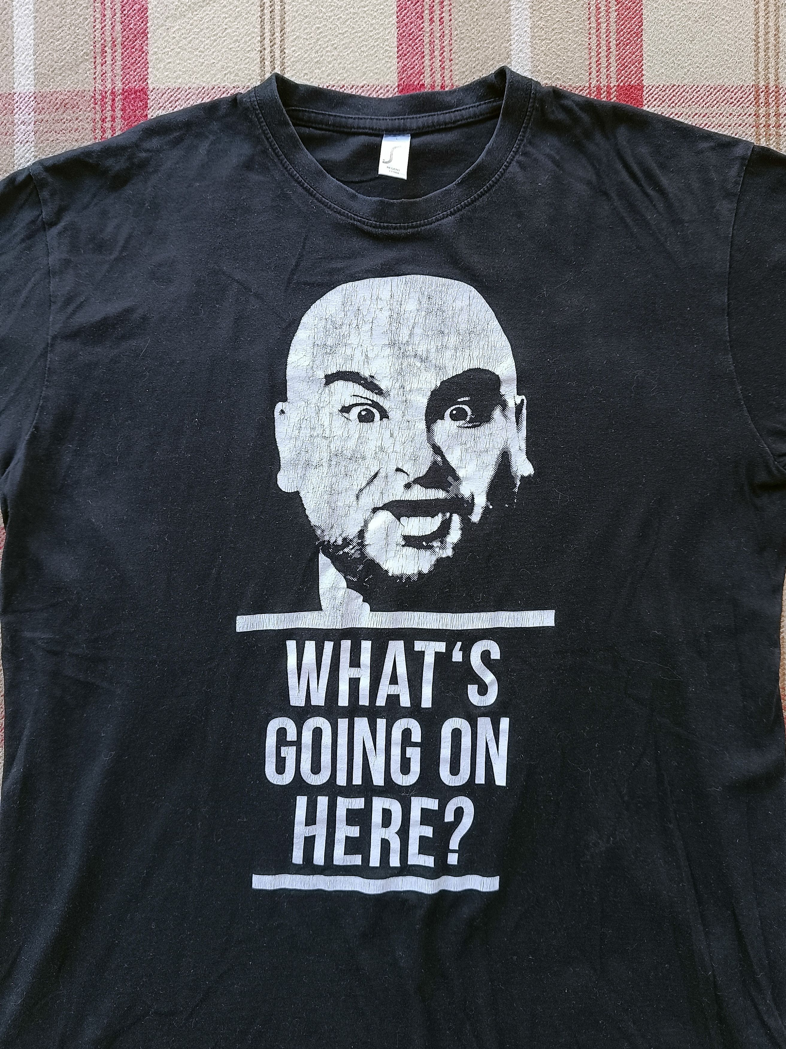 Vintage What's Going On Here? Funny Saying T-Shirt Size US L / EU 52-54 / 3 - 2 Thumbnail