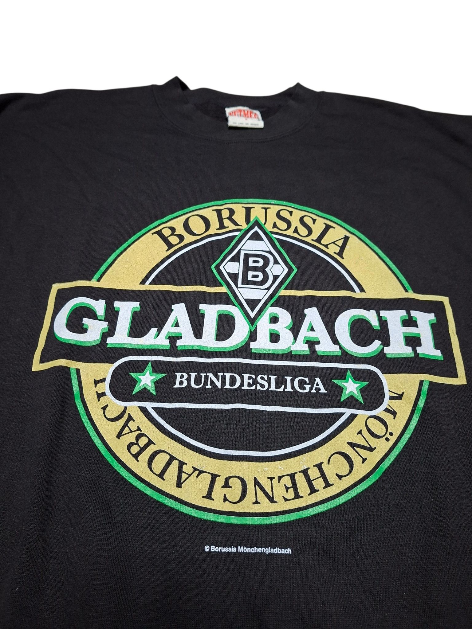 Nutmeg BORUSSIA MONCHENGLADBACH NUTMEG VINTAGE 90S MERCH SWEATSHIRT Size US M / EU 48-50 / 2 - 2 Thumbnail