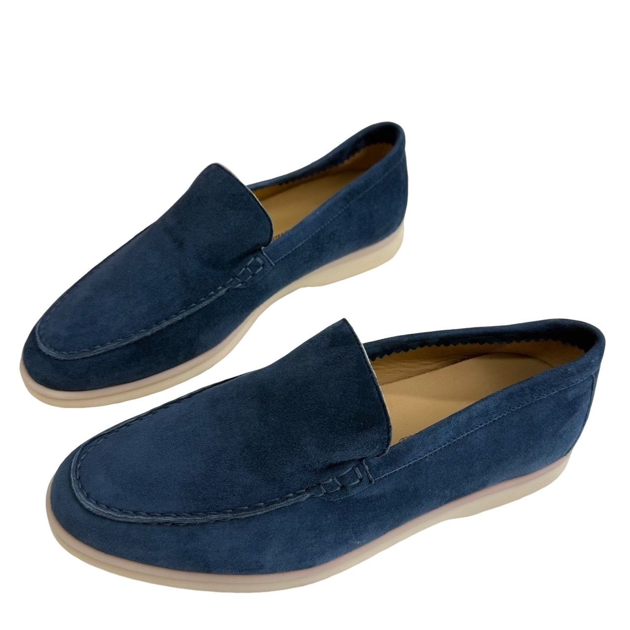 Loro Piana Loro Piana Summer Walk Suede Loafers Size 36 Size US 6 / IT 36 - 1 Thumbnail