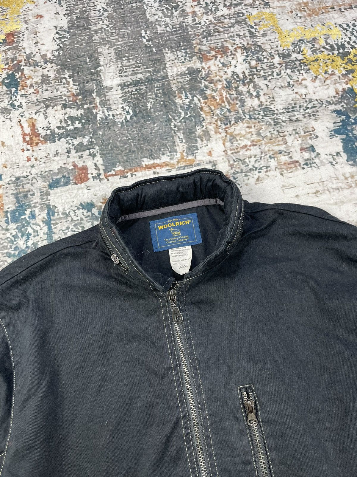 Woolrich Woolen Mills Woolrich 2 Way Adjustable Fit Hooded Zipper Jacket Size US L / EU 52-54 / 3 - 6 Thumbnail