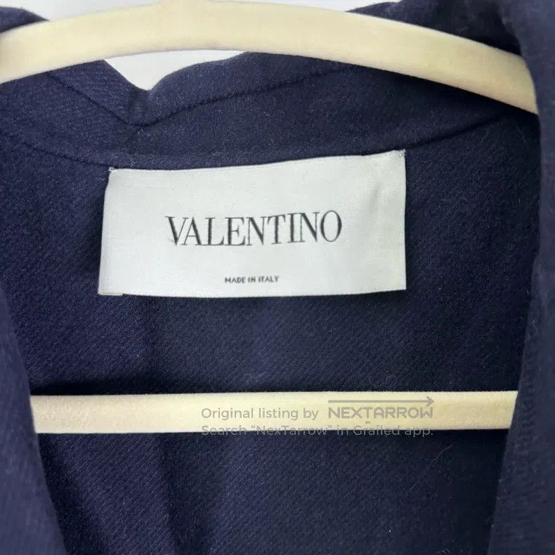Valentino Valentino Wool four-pocket willow studded button coat Size M / US 6-8 / IT 42-44 - 4 Thumbnail