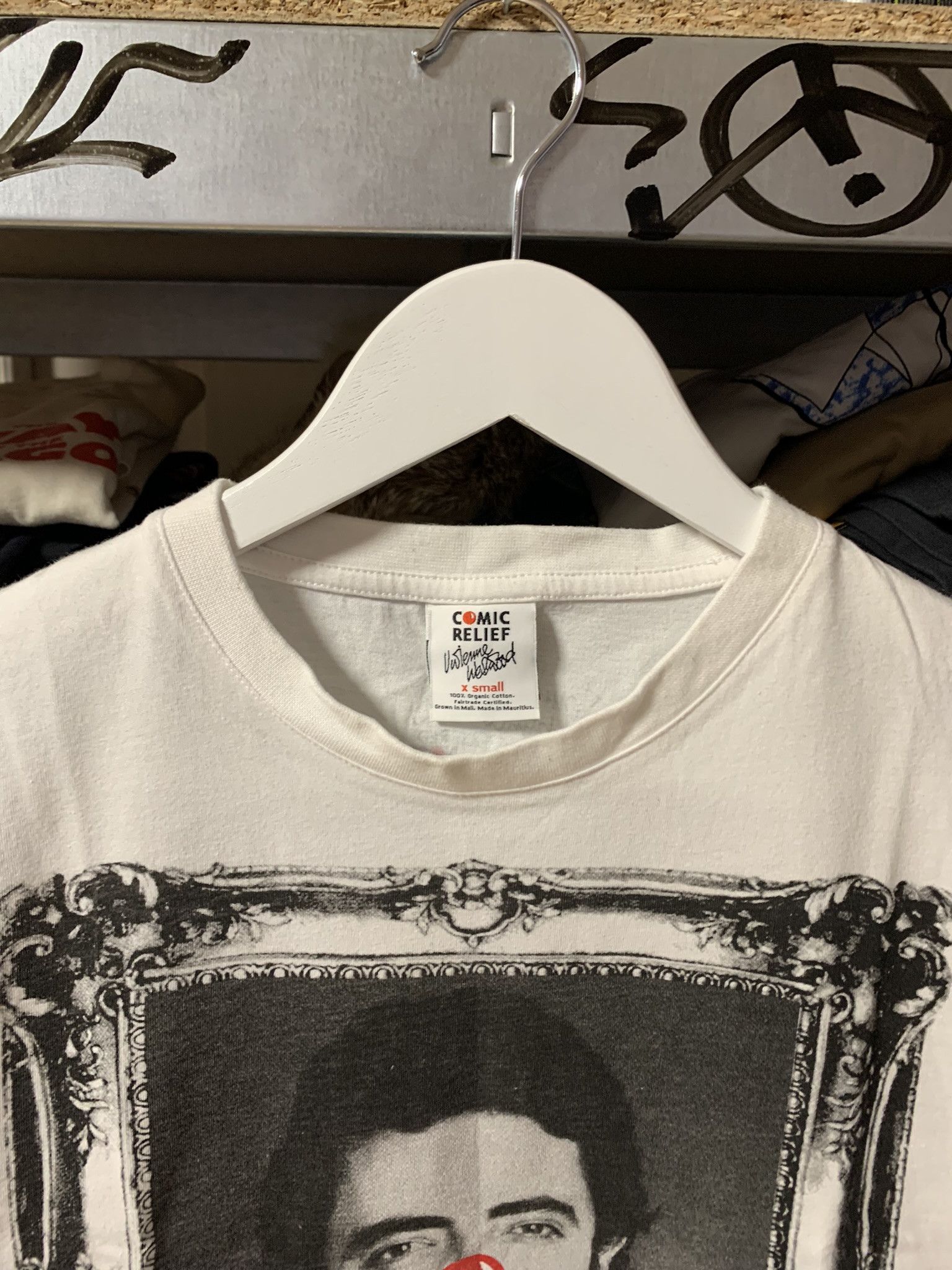 Vivienne Westwood VIVIENNE WESTWOOD X COMIC RELIEF Cotton Art Design T-Shirt Size US XS / EU 42 / 0 - 3 Thumbnail