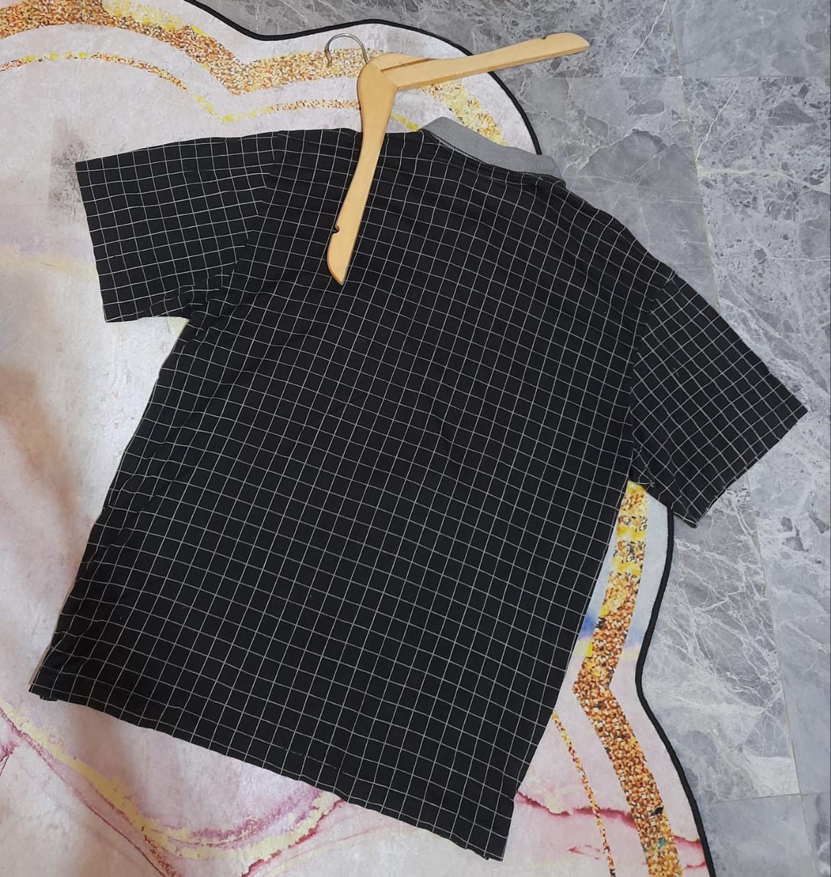 Yves Saint Laurent 💥Plaid Black💥 Vintage poloshirt YSL Yvest Saint Laurent Size US M / EU 48-50 / 2 - 3 Thumbnail