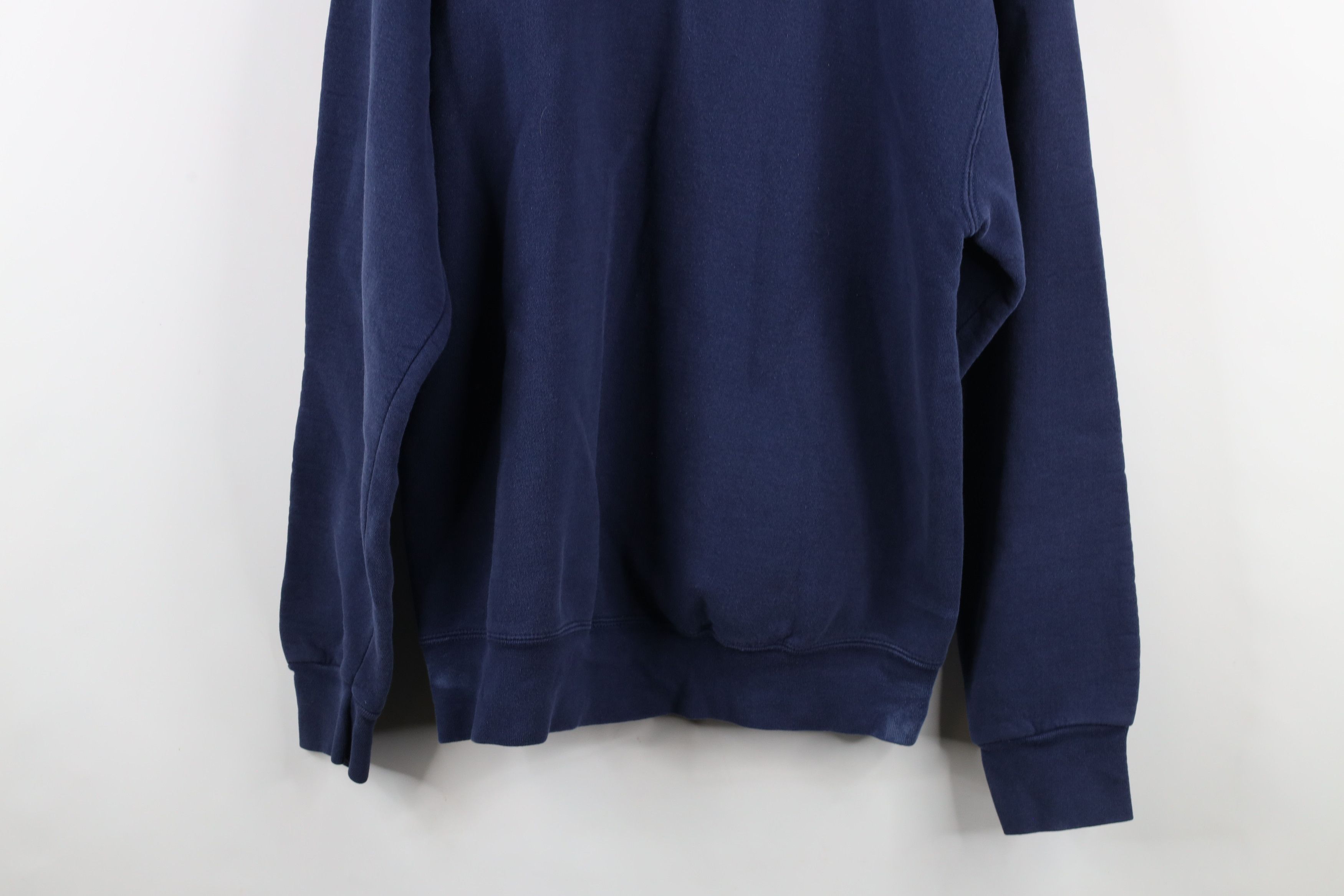 Vintage Vintage 90s Heavyweight Pier Chicago Hoodie Sweatshirt Blue Size US XL / EU 56 / 4 - 15 Thumbnail