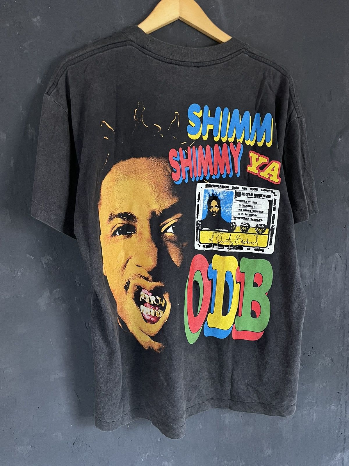 Vintage Trashed Wutang Ol'Dirty B4strd Rap Tees Size US XL / EU 56 / 4 - 5 Thumbnail
