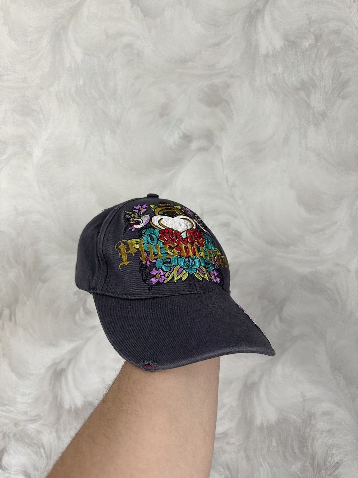 Japanese Brand × Vintage Avant Garde Cap Style Ed Hardy +/- Y2K Size ONE SIZE - 1 Thumbnail