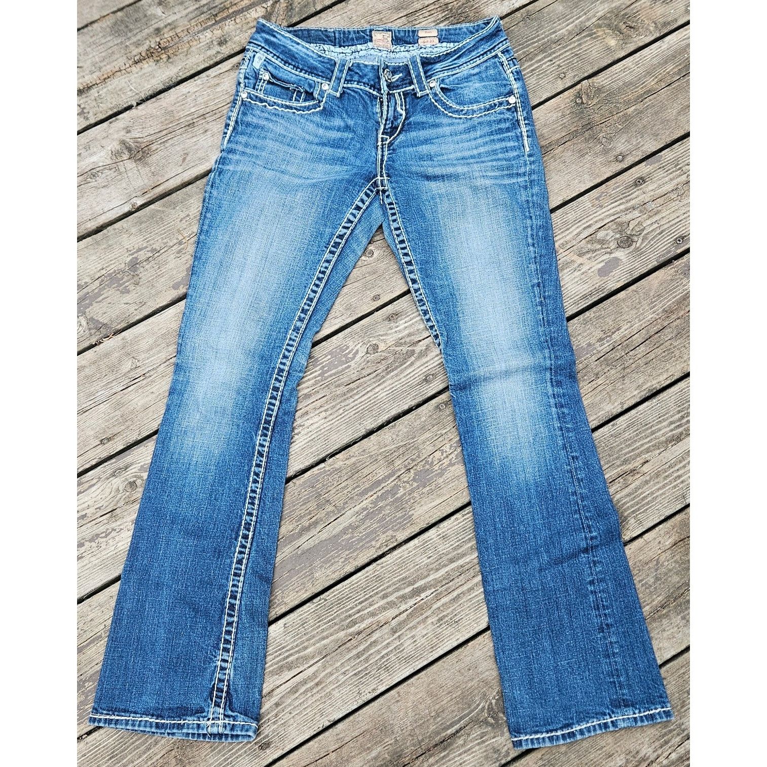 & Other Stories Back to School Jeans, Studded Pocket Studio5, Boot 5 x 33 Size 27" / US 4 / IT 40 - 1 Thumbnail