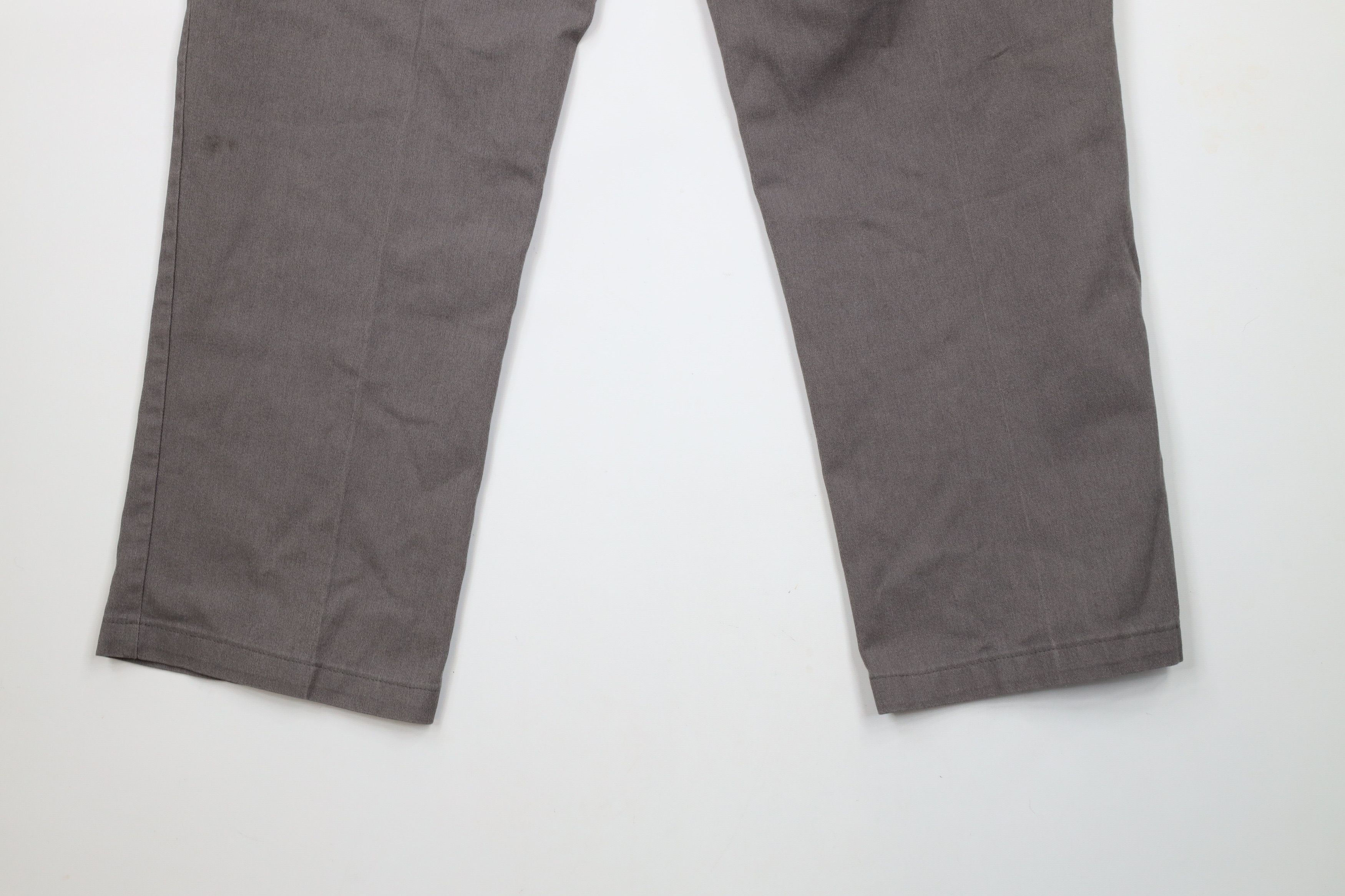 Dickies × Vintage Vintage Y2K Dickies Straight Wide Leg Cargo Pants Gray Size US 38 / EU 54 - 14 Thumbnail