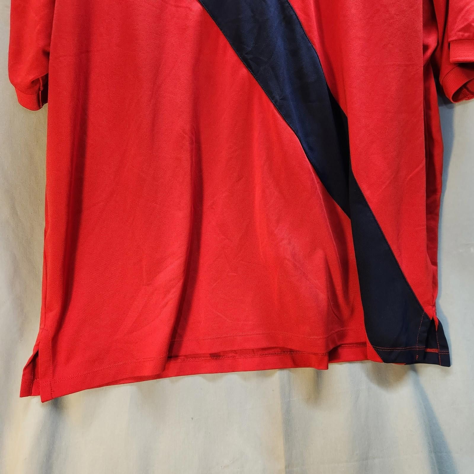 Polo Ralph Lauren Polo Ralph Lauren Shirt Mens 2XL Red Blue Stripe Big Pony Size US XXL / EU 58 / 5 - 3 Thumbnail