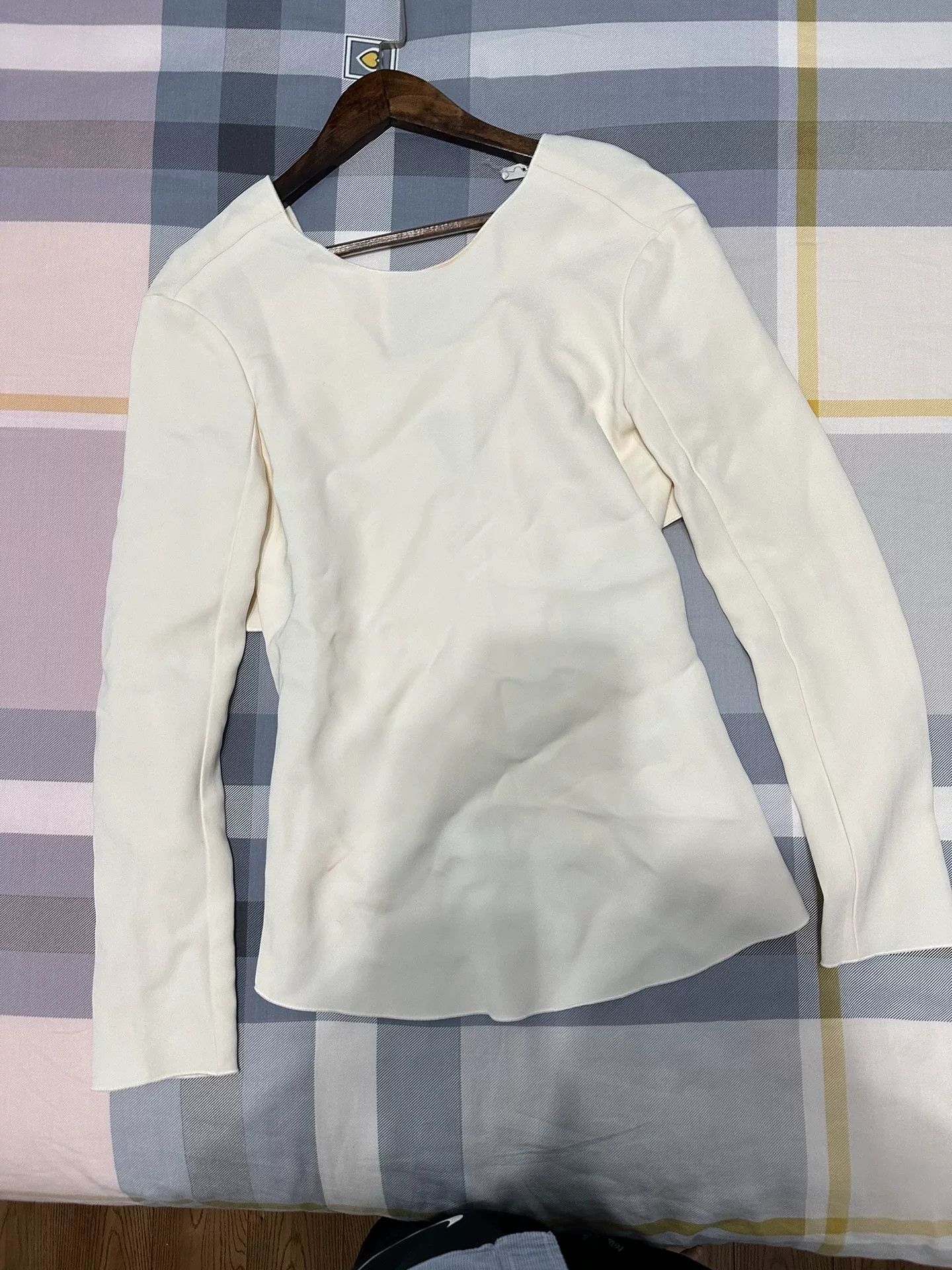 Celine Elegant Old Celine Backless Blouse Size S / US 4 / IT 40 - 1 Thumbnail