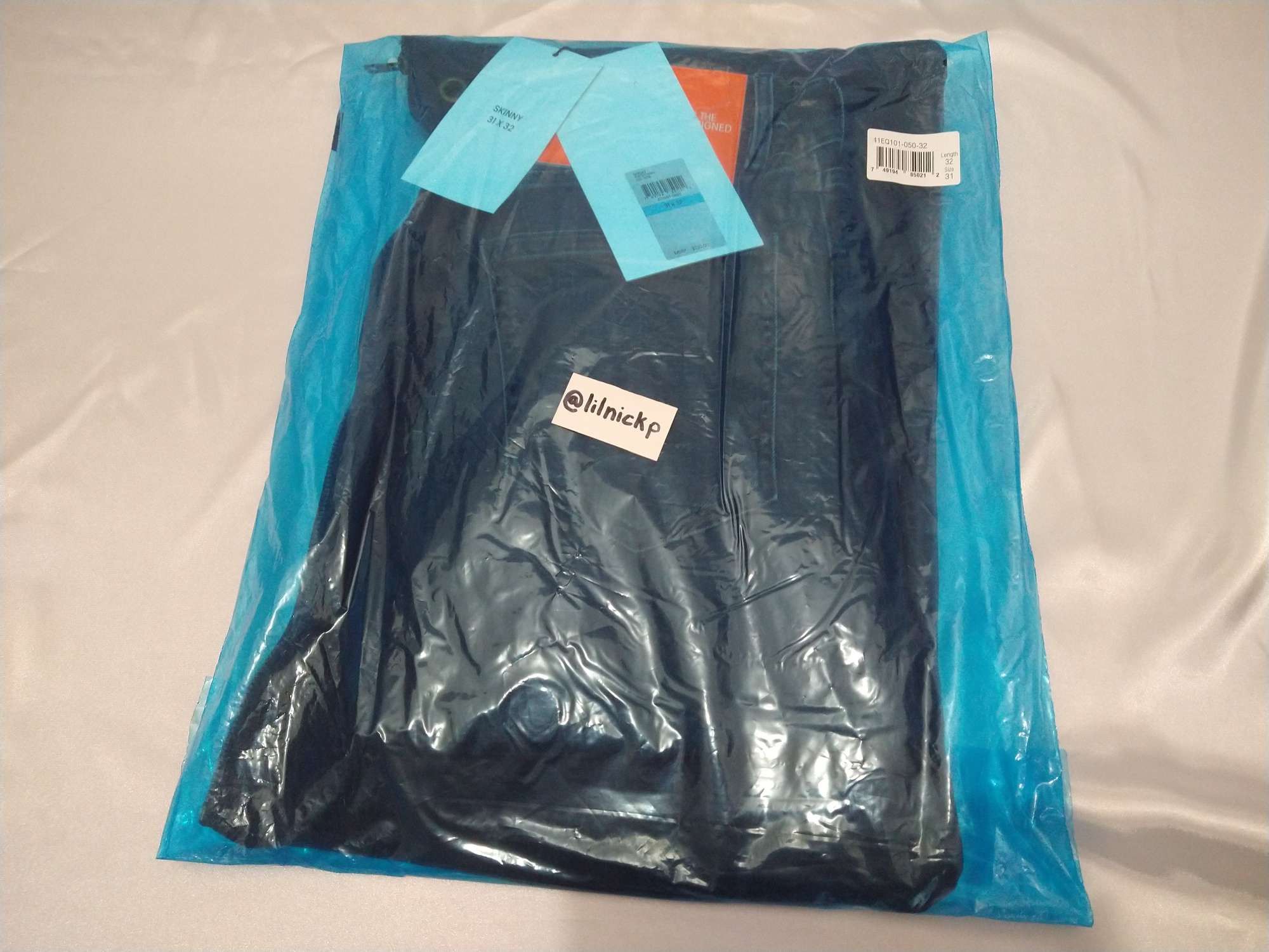 Calvin Klein 205W39NYC EST. 1978 Skinny Leg Comet Grey Jeans Size US 31 - 12 Thumbnail