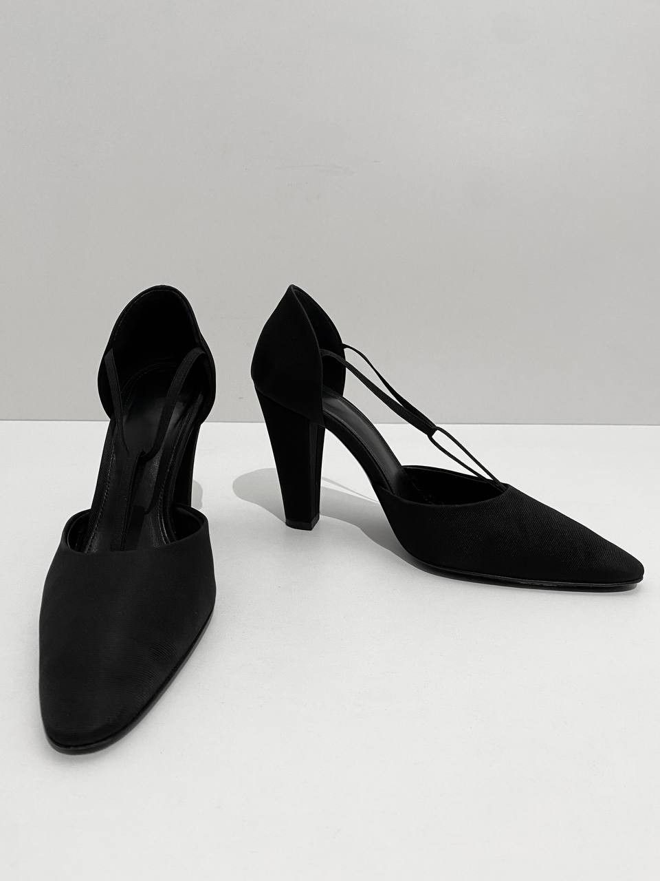 Toteme TOTEME Totême Canvas T Strap Pumps Point Toe Heels Size US 8 / IT 38 - 7 Thumbnail