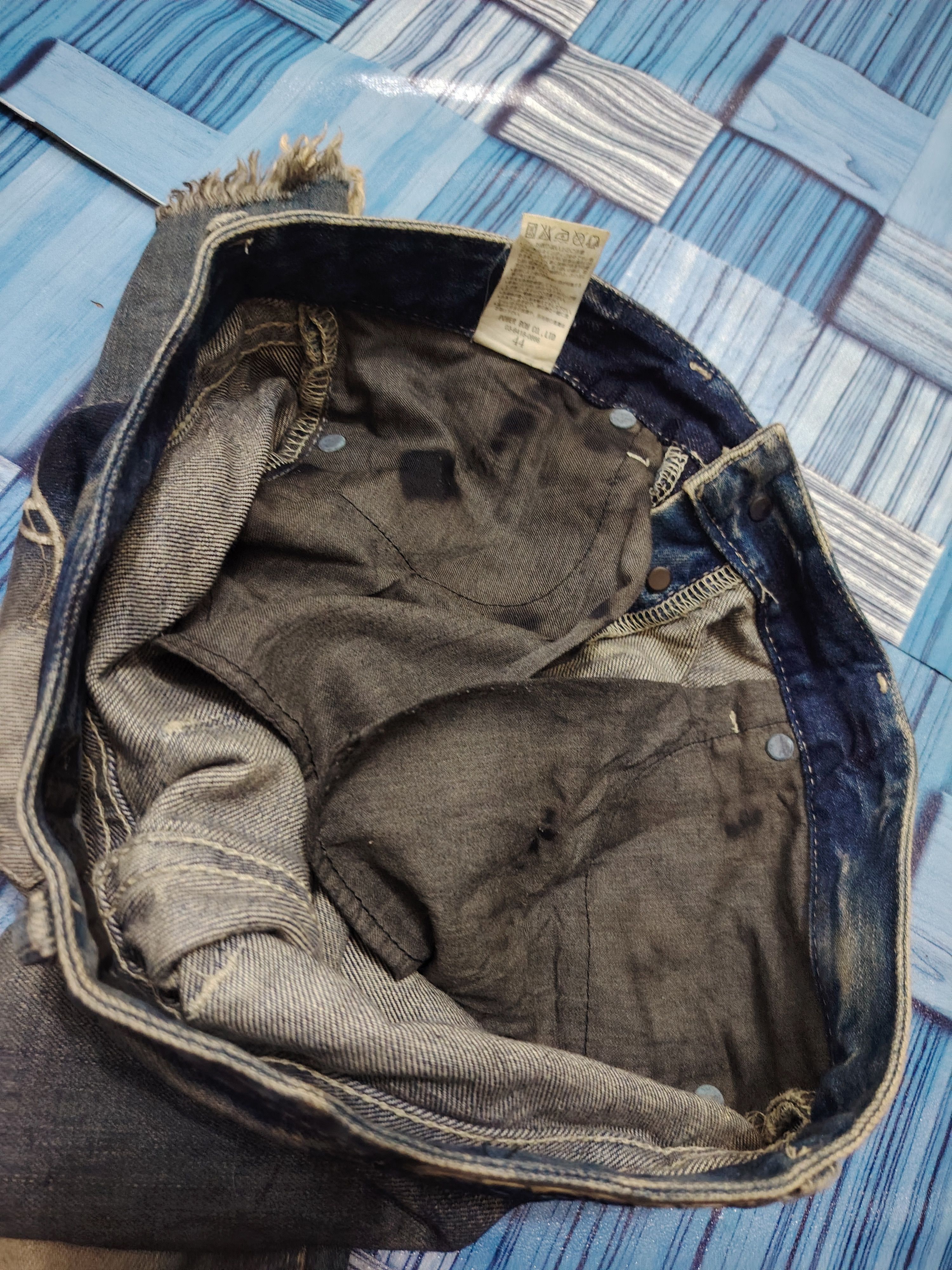 GOSTAR DE FUGA 💥Insane💥Rare💥Fuga Distressed Flared Jeans inspired I6W9 Size US 30 / EU 46 - 18 Thumbnail
