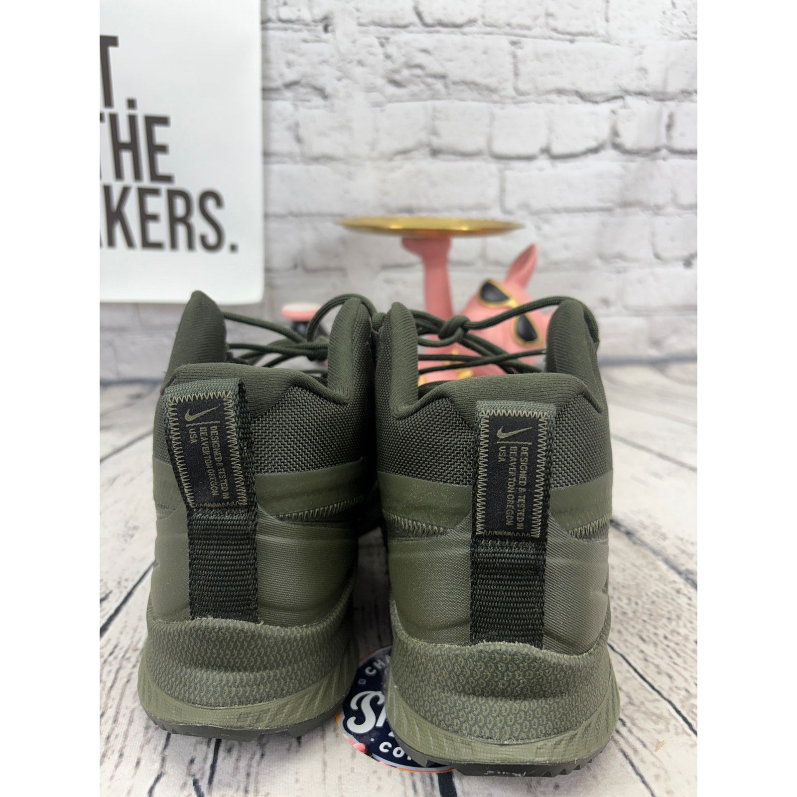 Nike Nike React SFB Carbon Mid Mens 11.5 Green Outdoor Shoes Size US 11.5 / EU 44-45 - 4 Thumbnail