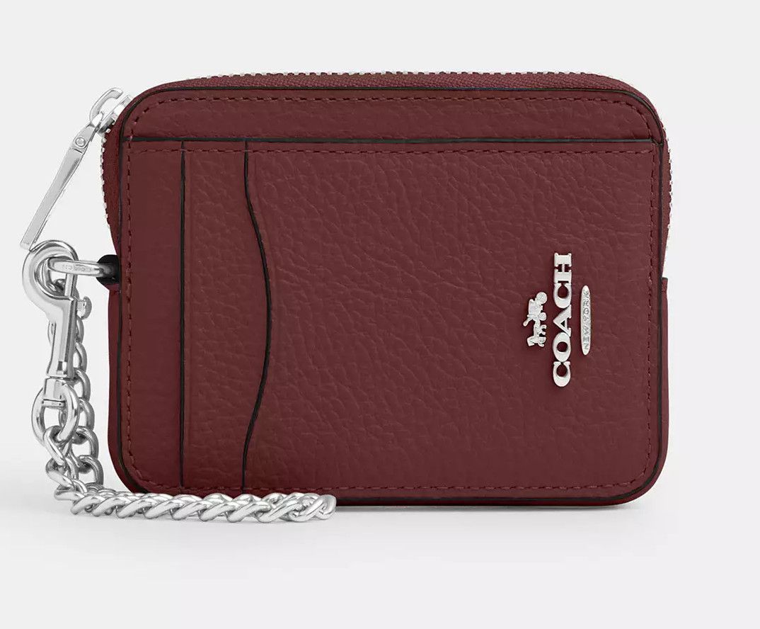 Coach Coach Zip Card Case #6303 Size ONE SIZE - 6 Thumbnail